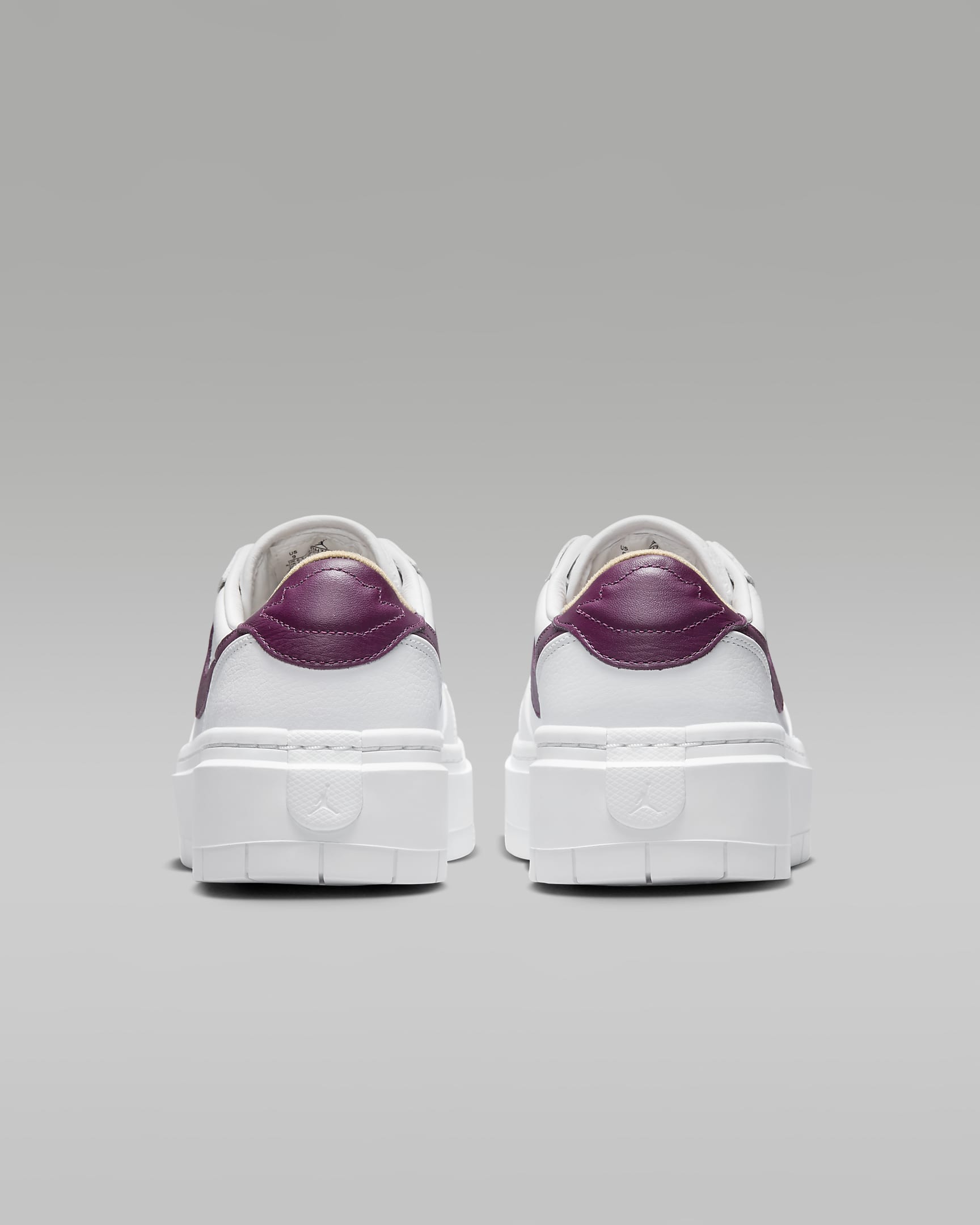 Air Jordan 1 Elevate Low Damesschoen - Wit/Wit/White Onyx/Bordeaux