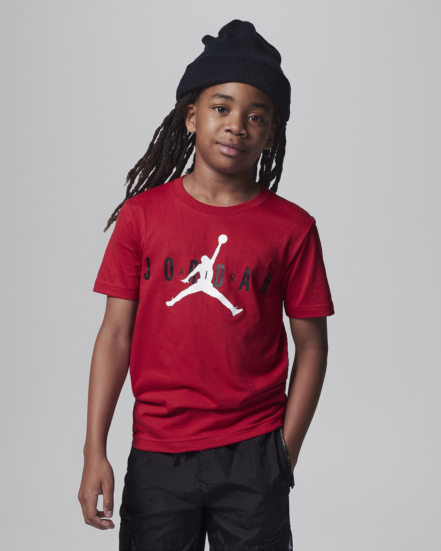 Jordan Big Kids' T-Shirt - Gym Red