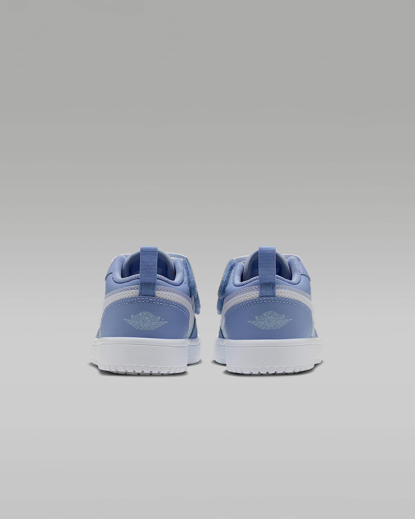 Chaussure Jordan 1 Low Alt pour enfant - Aluminum/Blanc/Hydrogen Blue