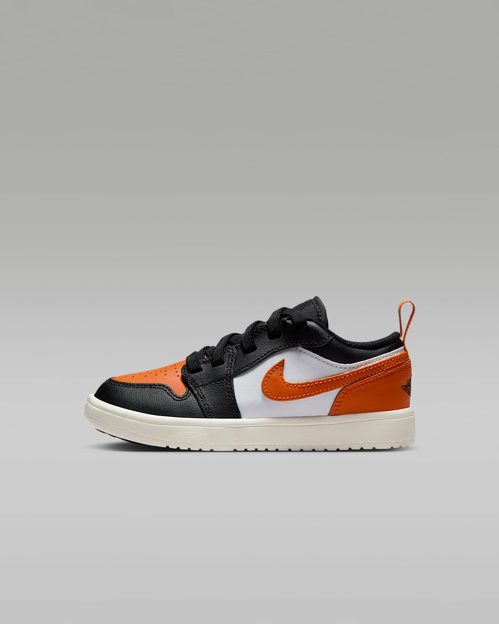 Jordan 1 Low Alt Younger Kids' Shoes - Black/White/Sail/Starfish