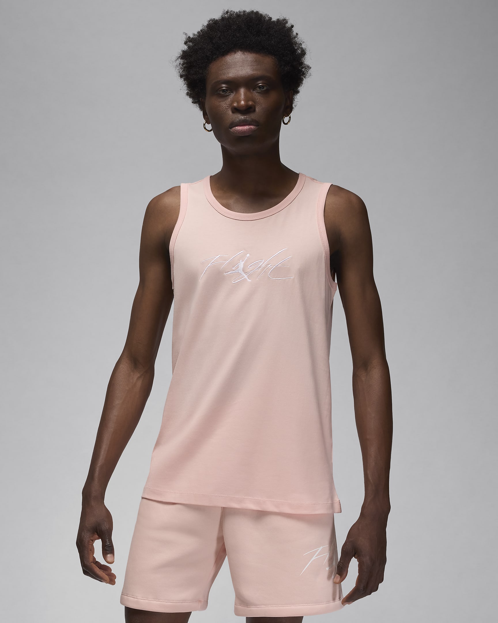 Jordan Flight Essentials Men's Tank Top - Legend Pink/White/White