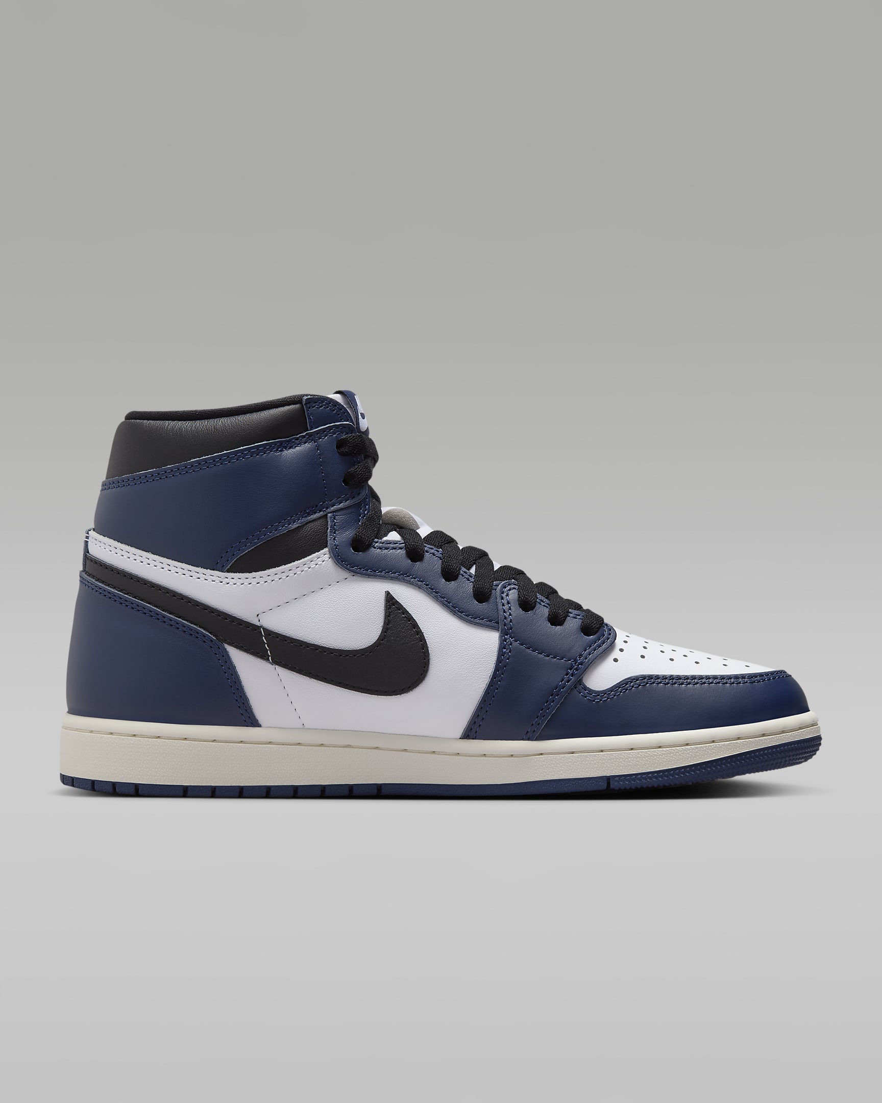 Air Jordan 1 Retro High OG "Midnight Navy" Men's Shoes - Midnight Navy/White/Sail/Black