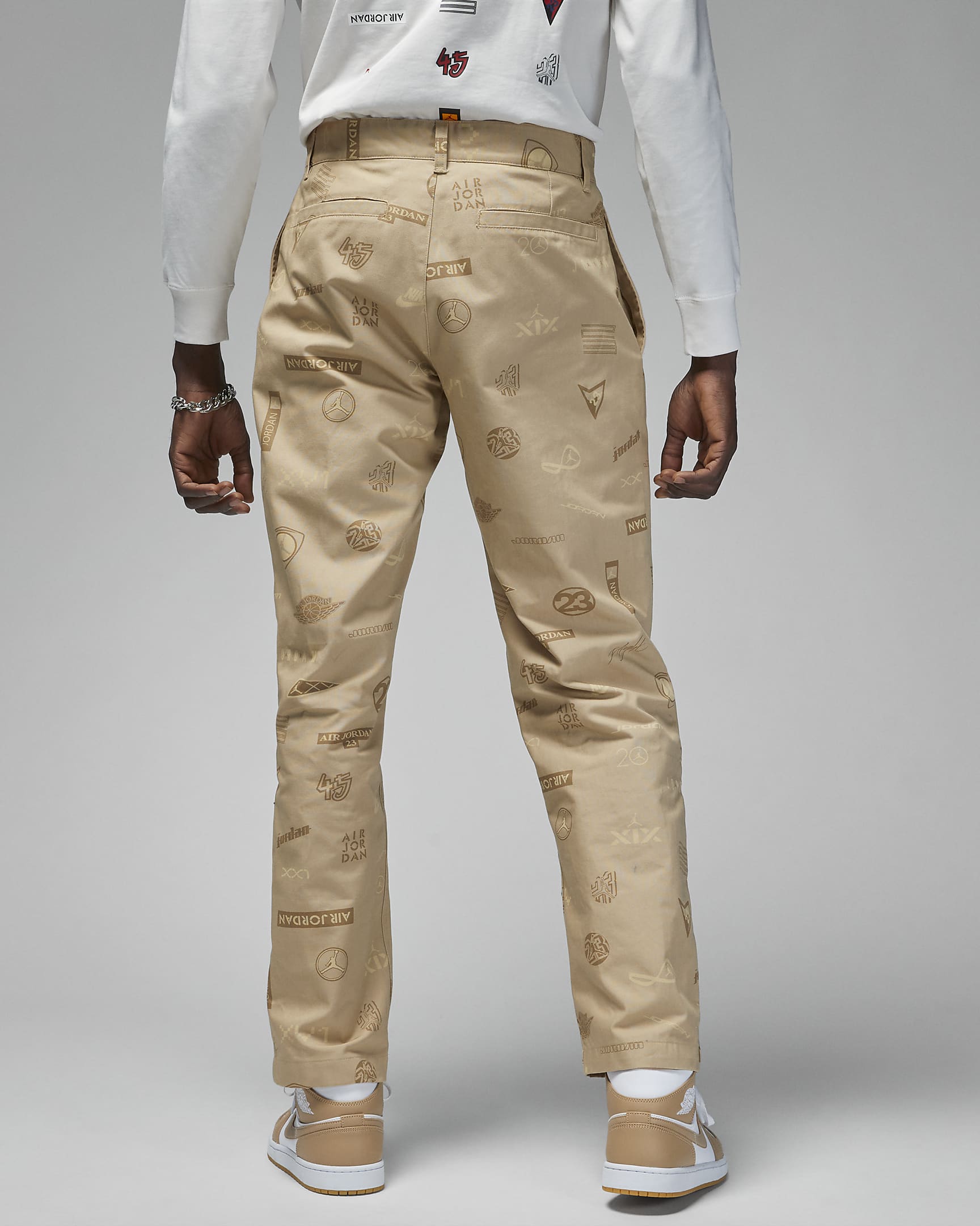 Jordan Flight Heritage Men's Woven Trousers - Desert