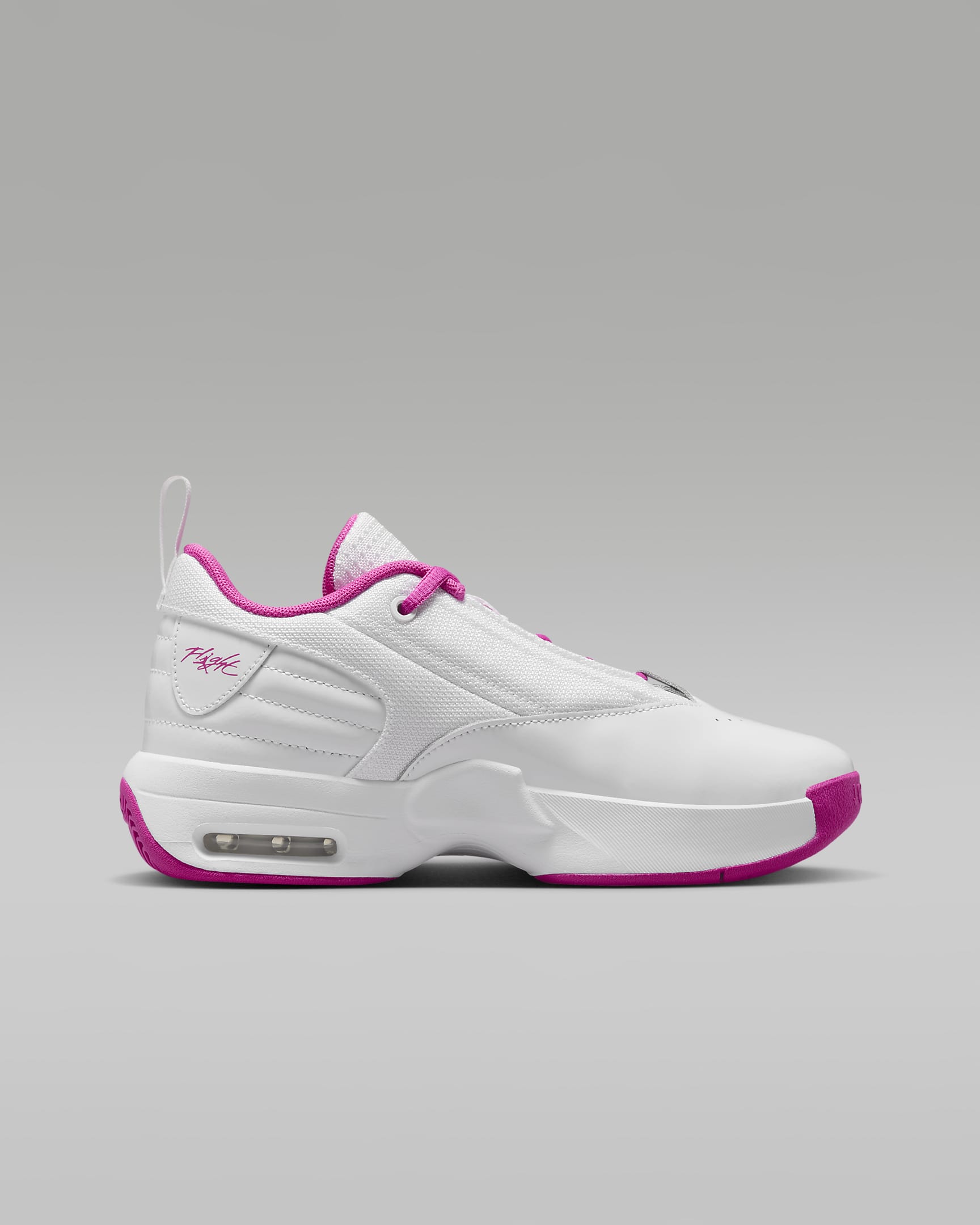 Jordan Max Aura 6 Older Kids' Shoes - White/Fire Pink