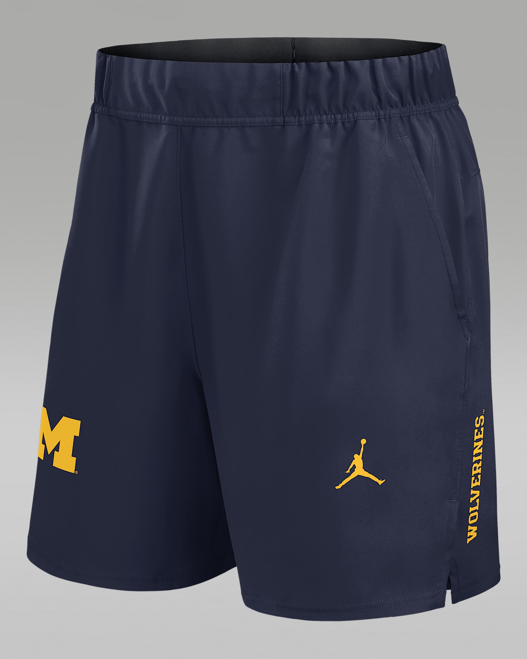 Michigan Primetime Victory Primary Logo Men’s Jordan Brand Dri-FIT College Shorts - Navy