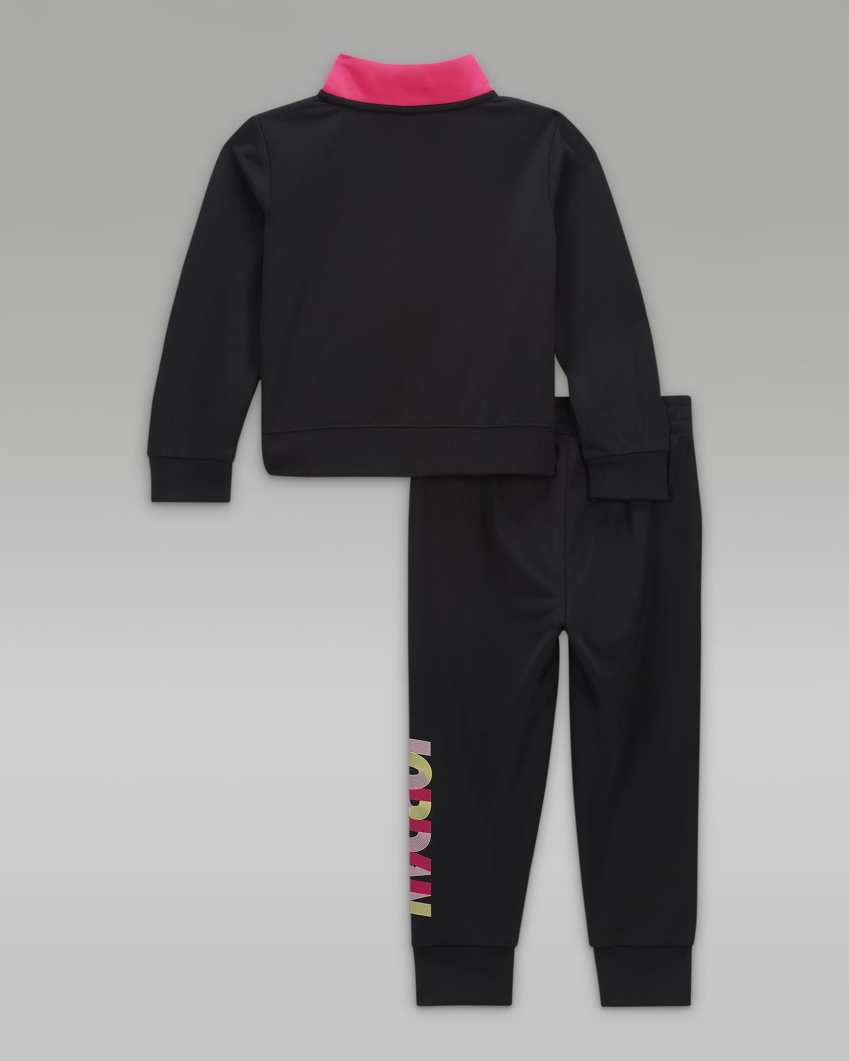 Jordan Fundamental Tricot Set Baby Tracksuit - Black