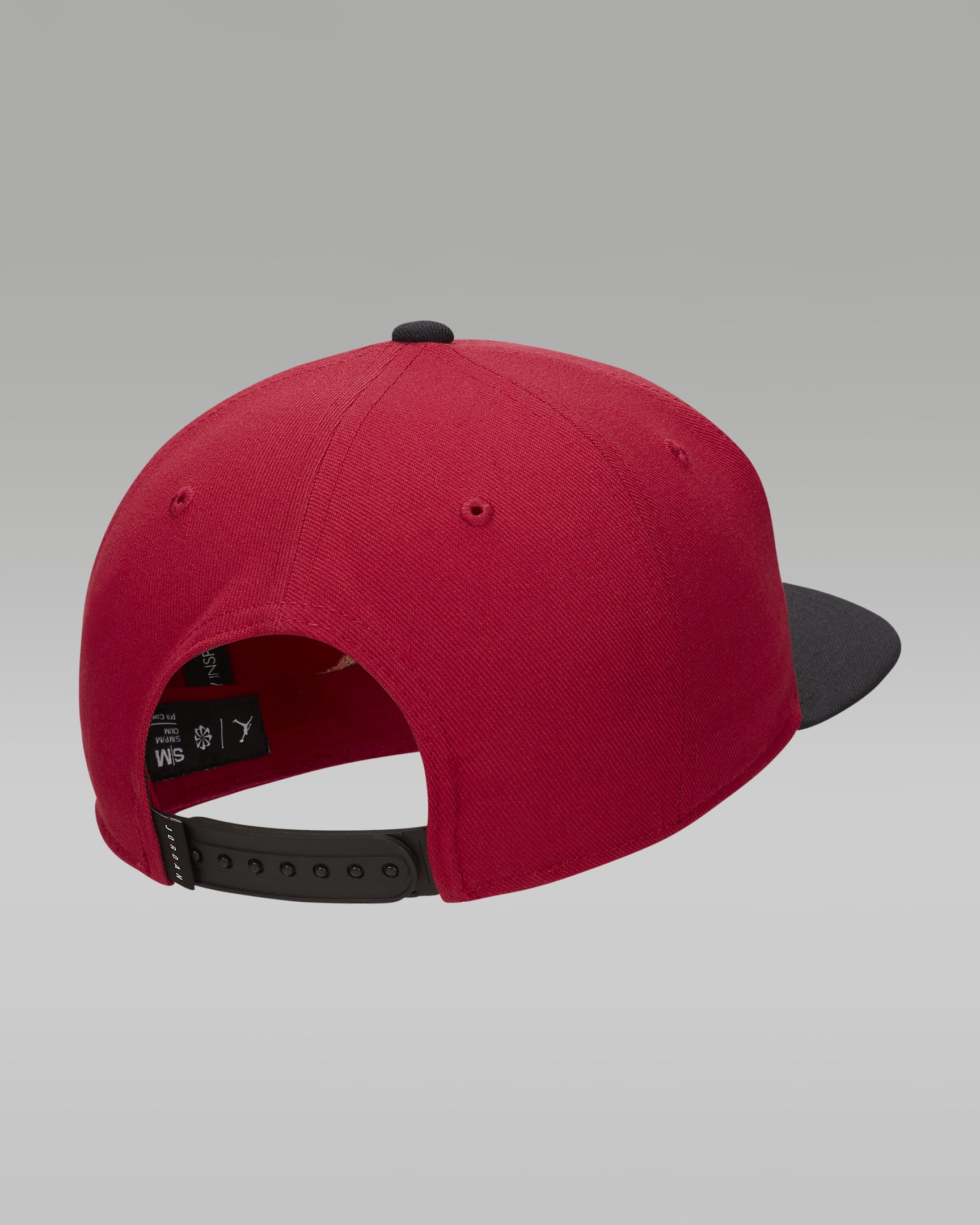 Jordan Flight MVP Pro Cap 可調式硬帽 - Cardinal Red/黑色