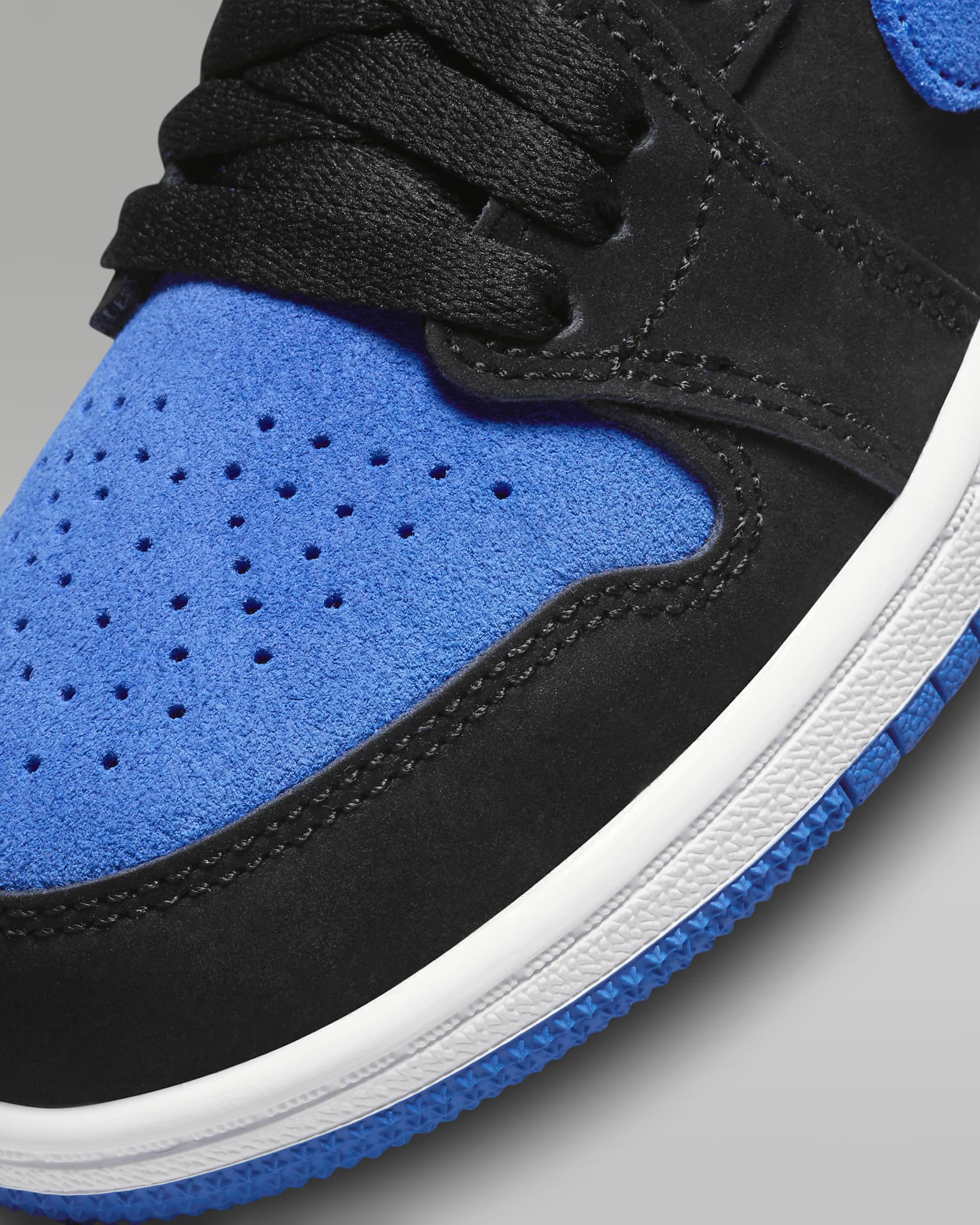 Jordan 1 Retro High OG Little Kids' Shoes - Black/White/Royal Blue/Royal Blue