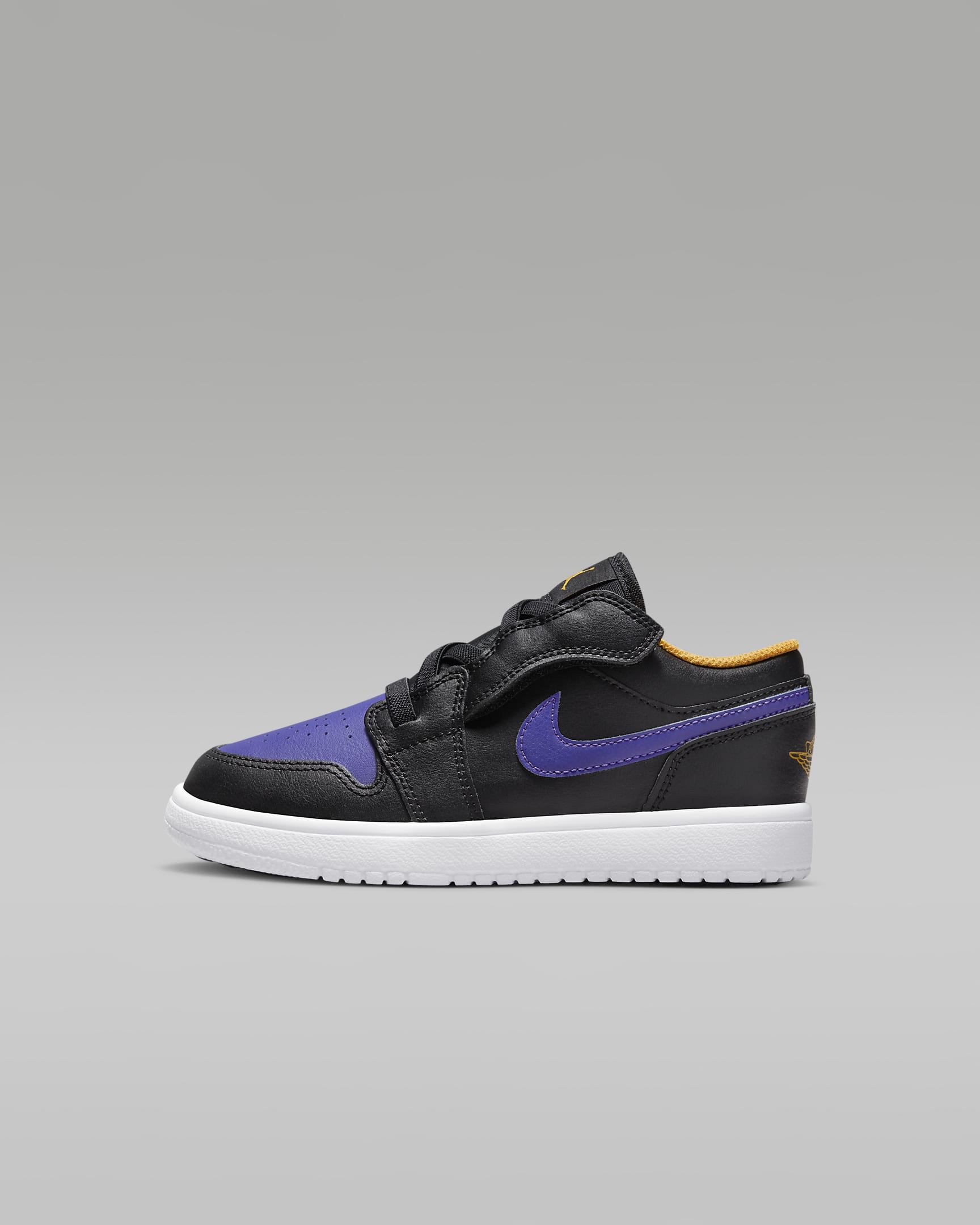 Jordan 1 Low Alt Younger Kids' Shoe - Black/Taxi/Dark Concord