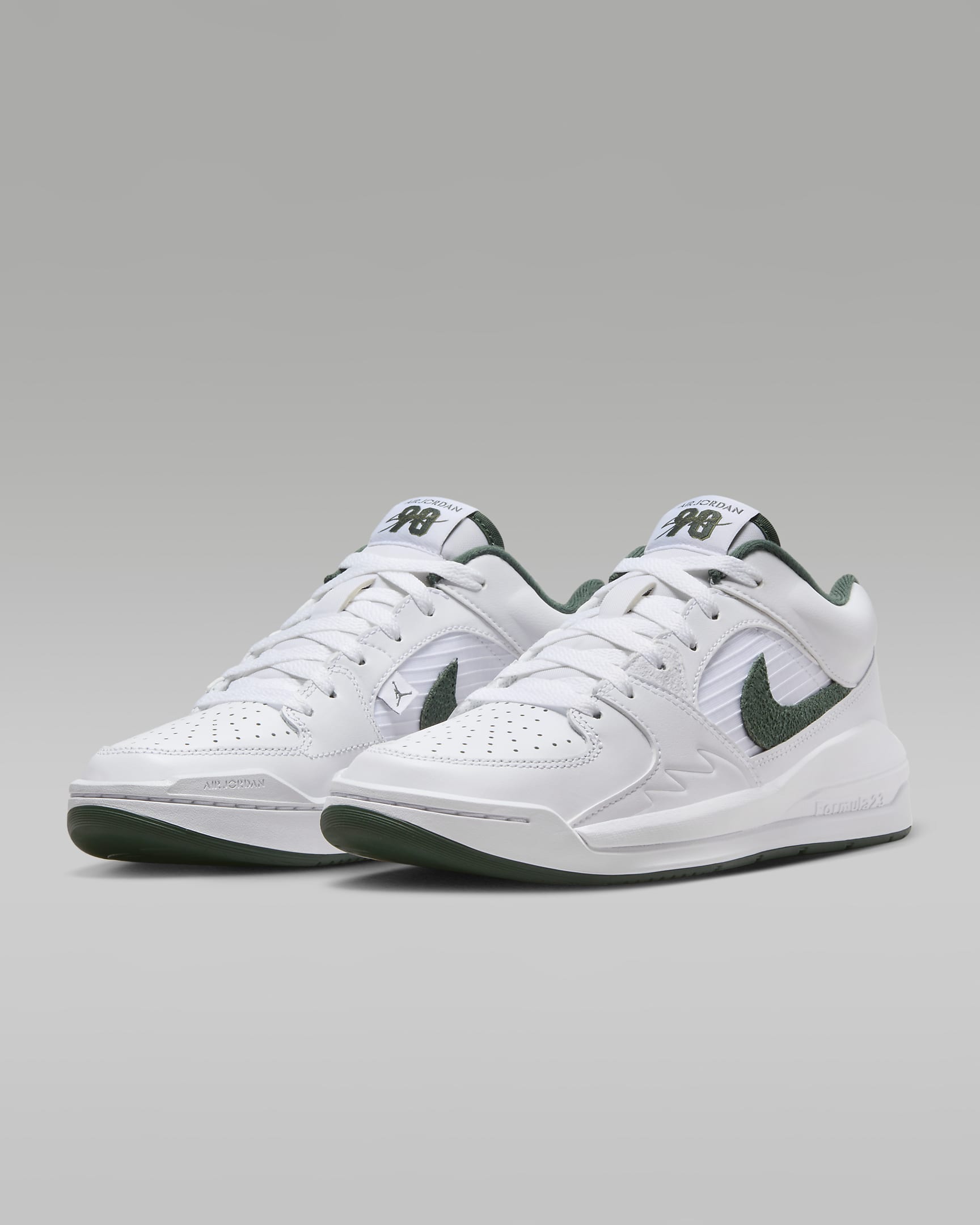 Chaussure Jordan Stadium 90 pour femme - Blanc/Sky J Light Olive/Galactic Jade