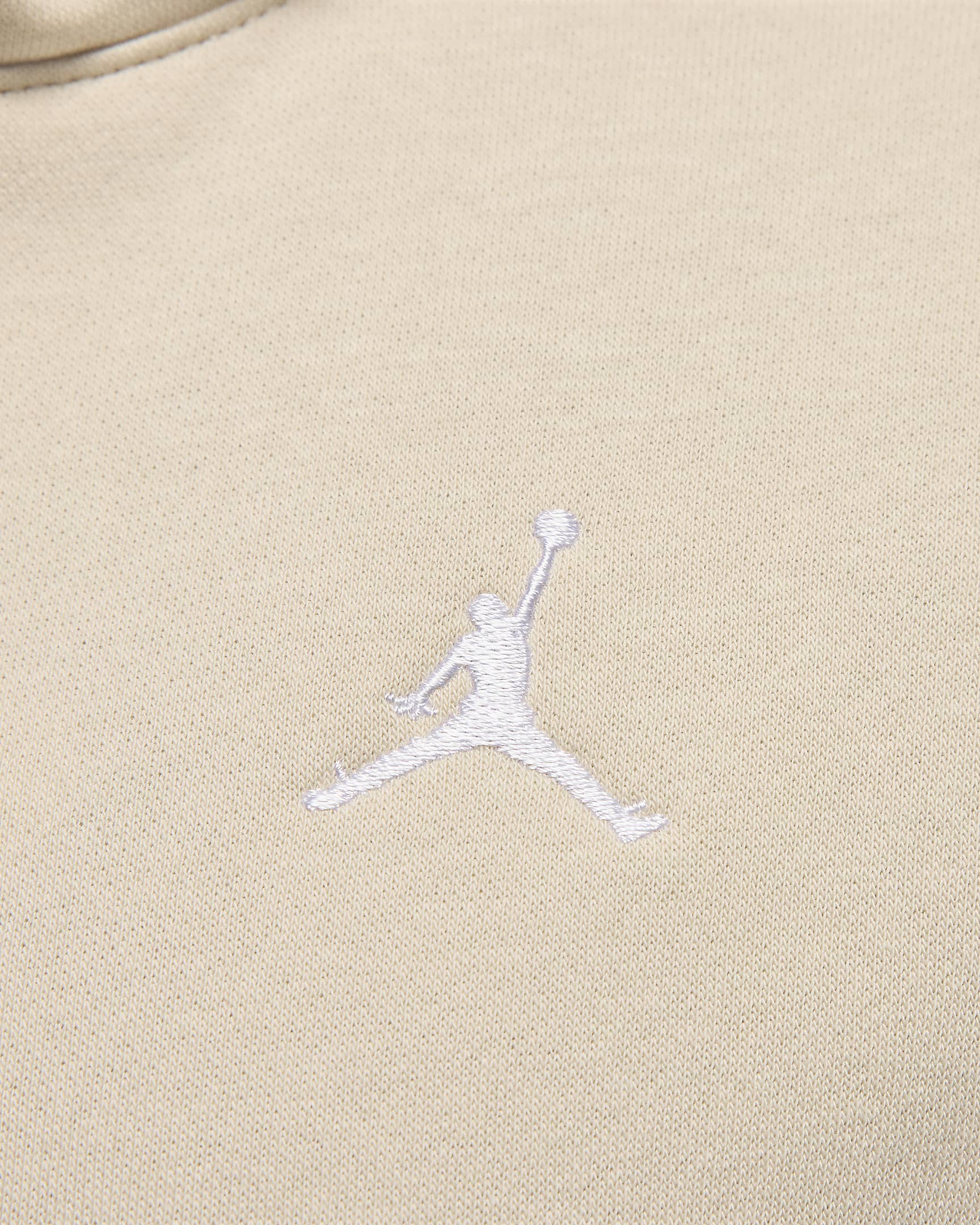 Sweat à capuche Jordan Brooklyn Fleece pour femme - Legend Light Brown/Blanc