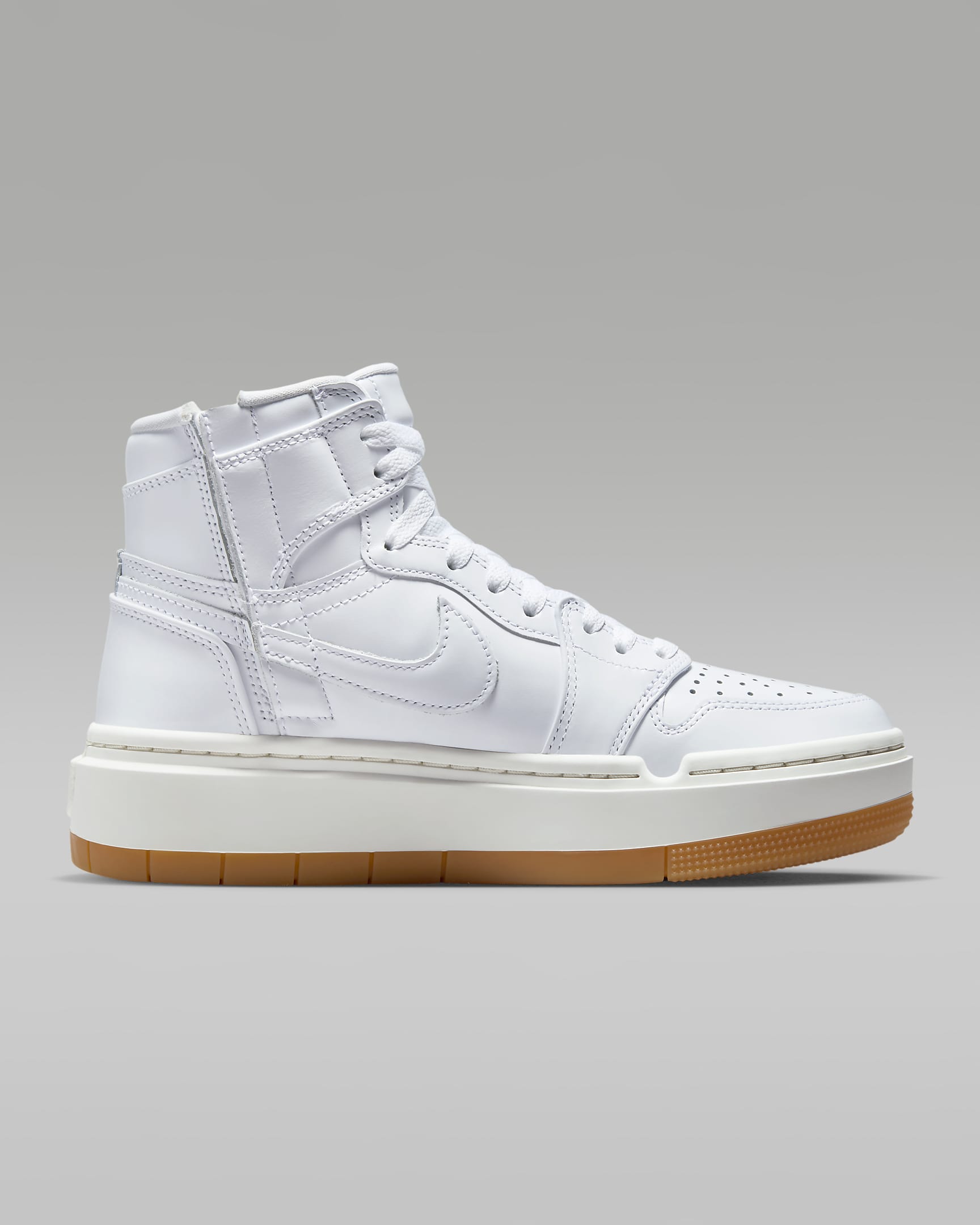 Air Jordan 1 Elevate High SE Women's Shoes - White/Sail/Gum Light Brown/White