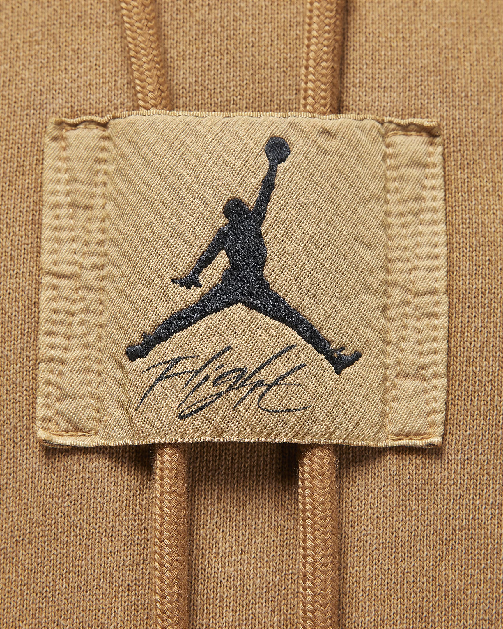 Jordan Flight Fleece Men's Washed Pullover Hoodie - Legend Dark Brown