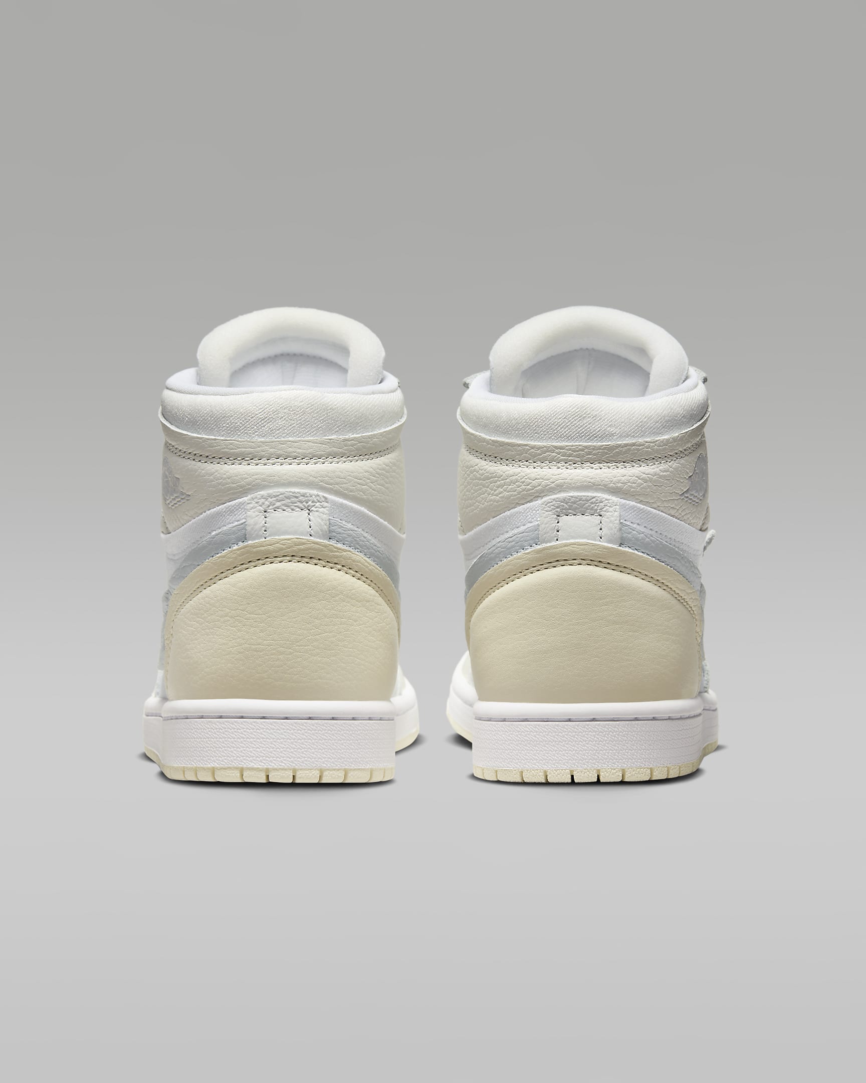 Air Jordan 1 High Method of Make Women's Shoes - White/Sail/Coconut Milk/Pure Platinum