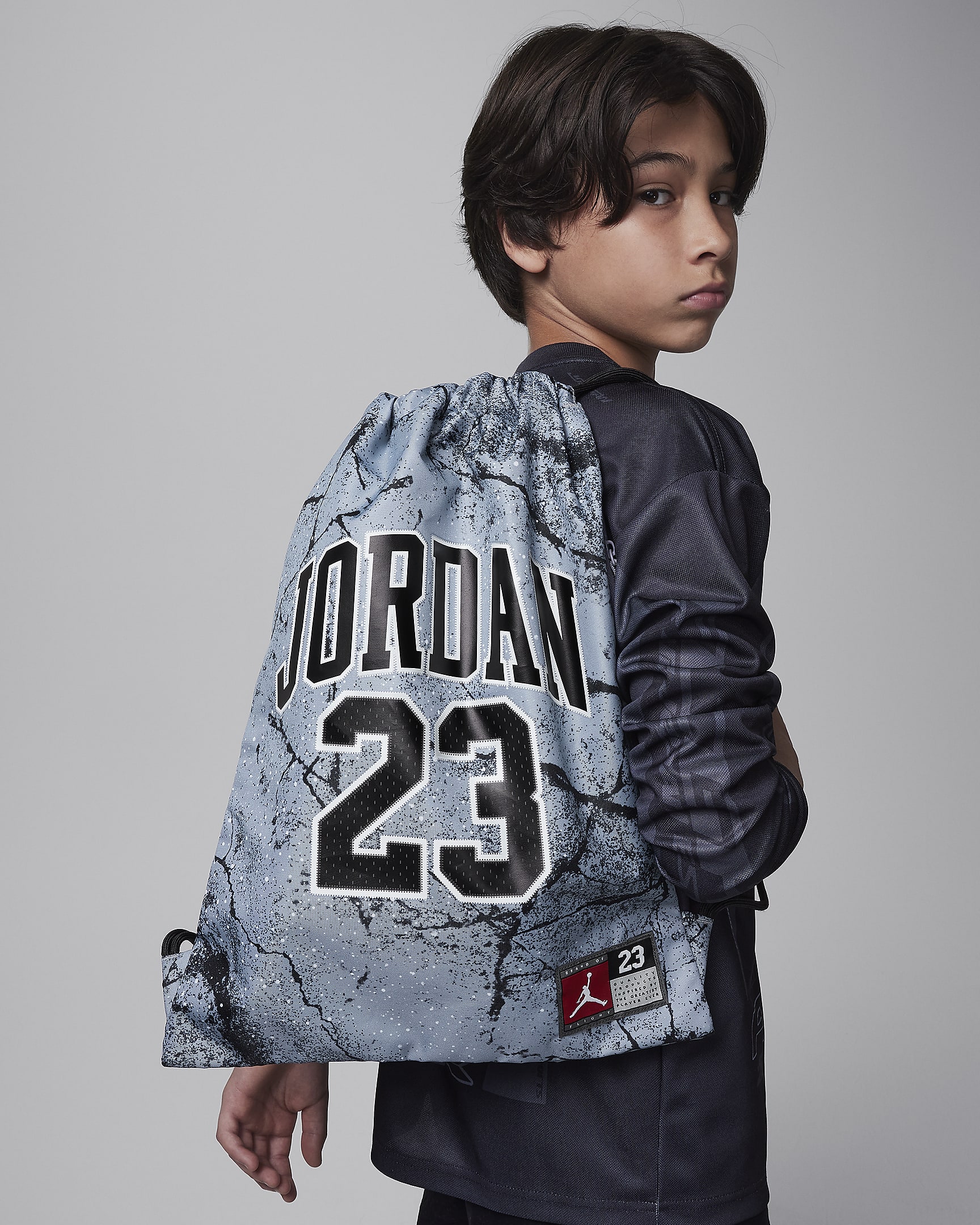 Sac de gym Jordan « 23 » - Cement Grey