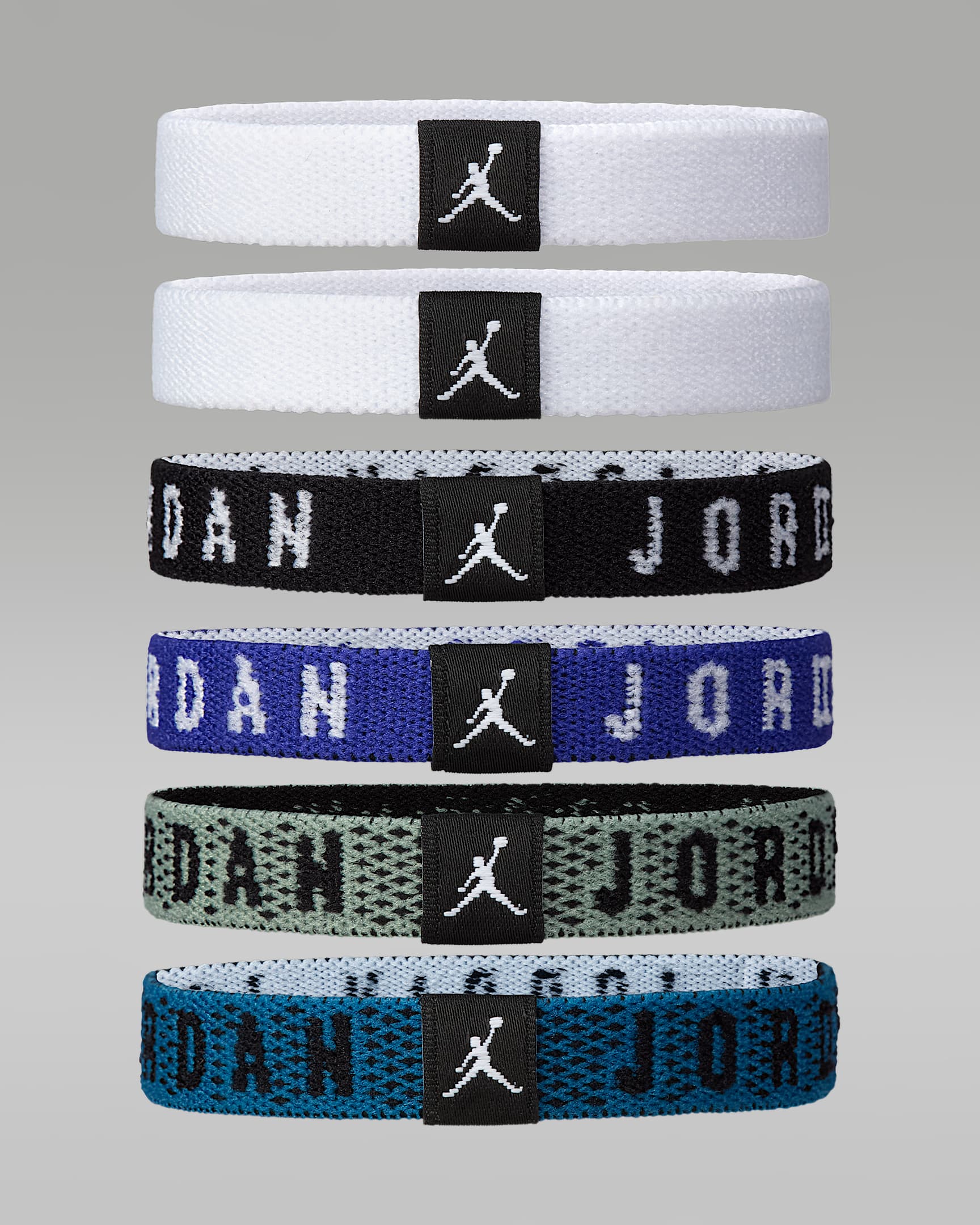 Jordan Hair Ties (6 Pack).