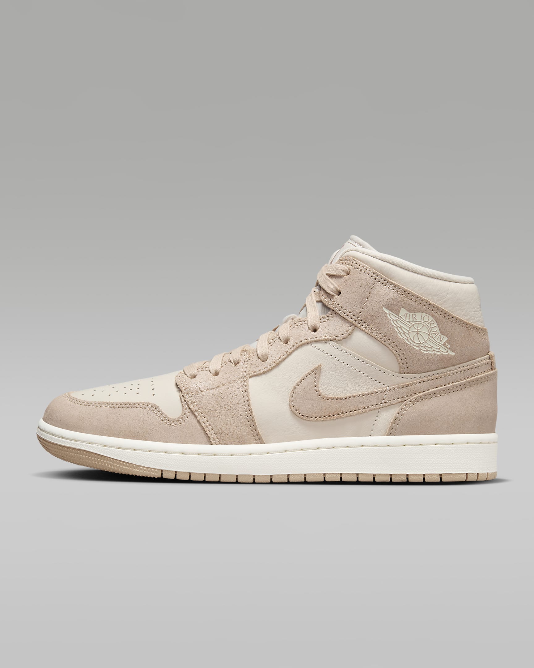 Air Jordan 1 Mid SE Women's Shoes - Legend Light Brown/Sail/Legend Medium Brown