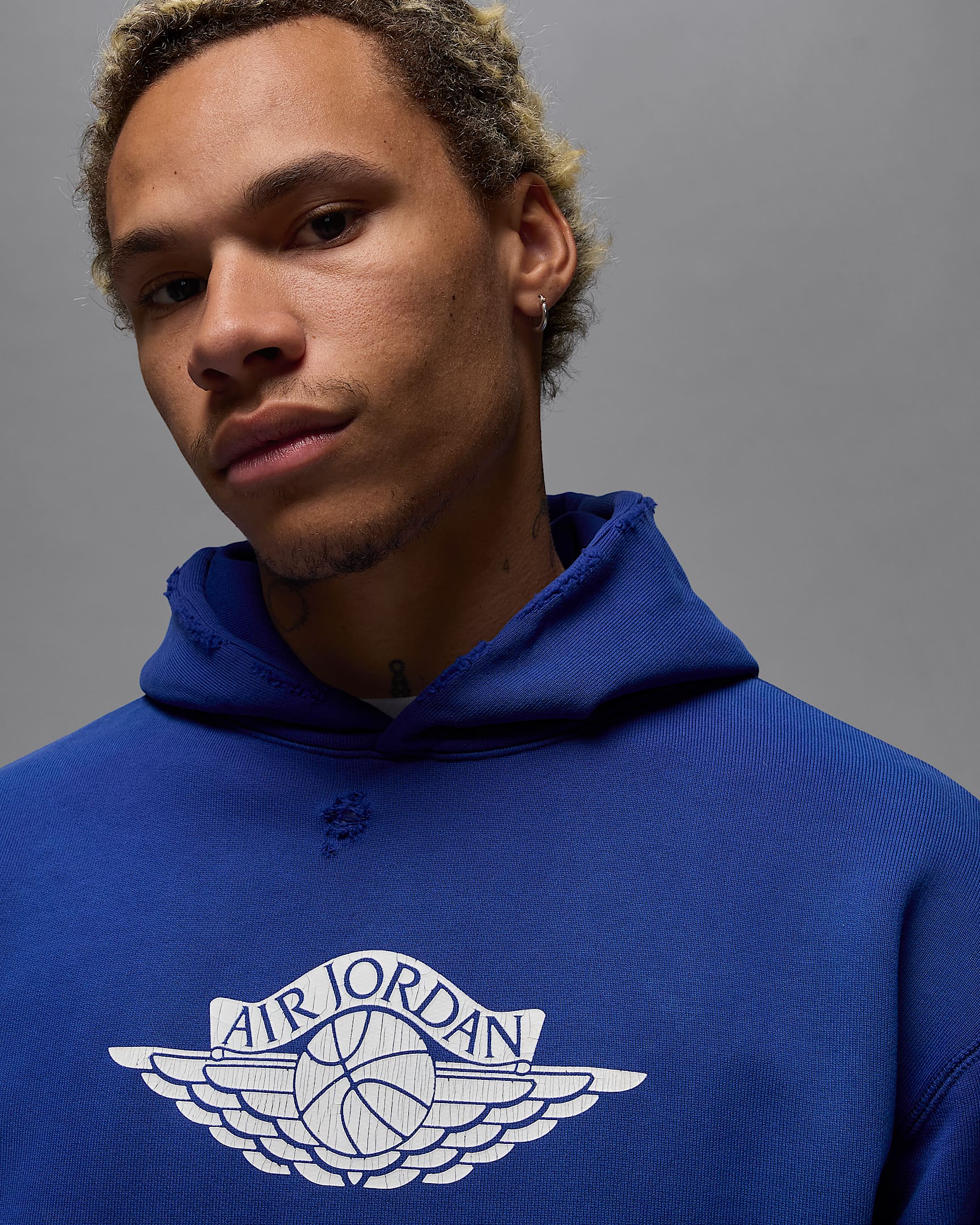 Jordan Oversized Fleece Full-Zip Hoodie