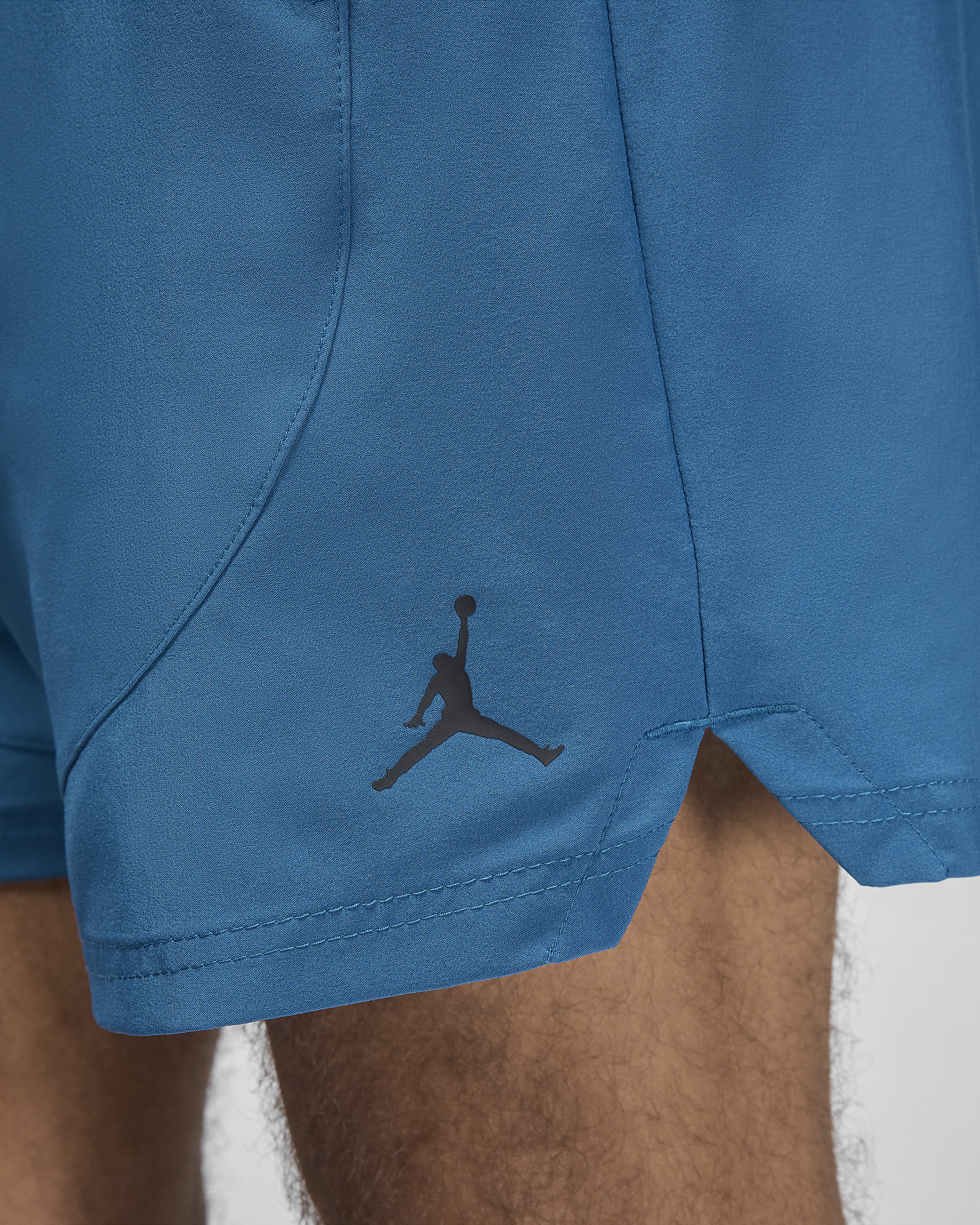 Shorts de tejido Woven Jordan Dri-FIT Sport para hombre - Azul industrial/Negro