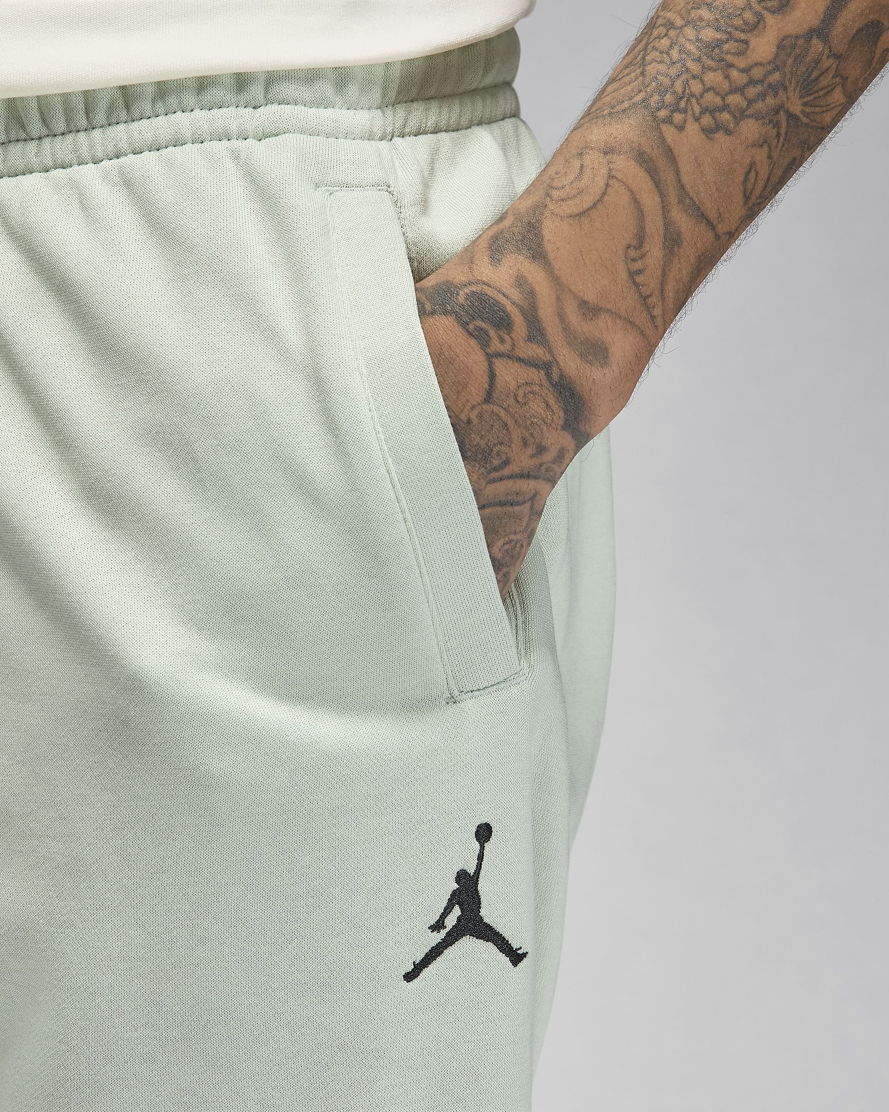 Pantaloni leggeri in fleece Jordan Flight MVP – Uomo - Seafoam/Nero/Nero