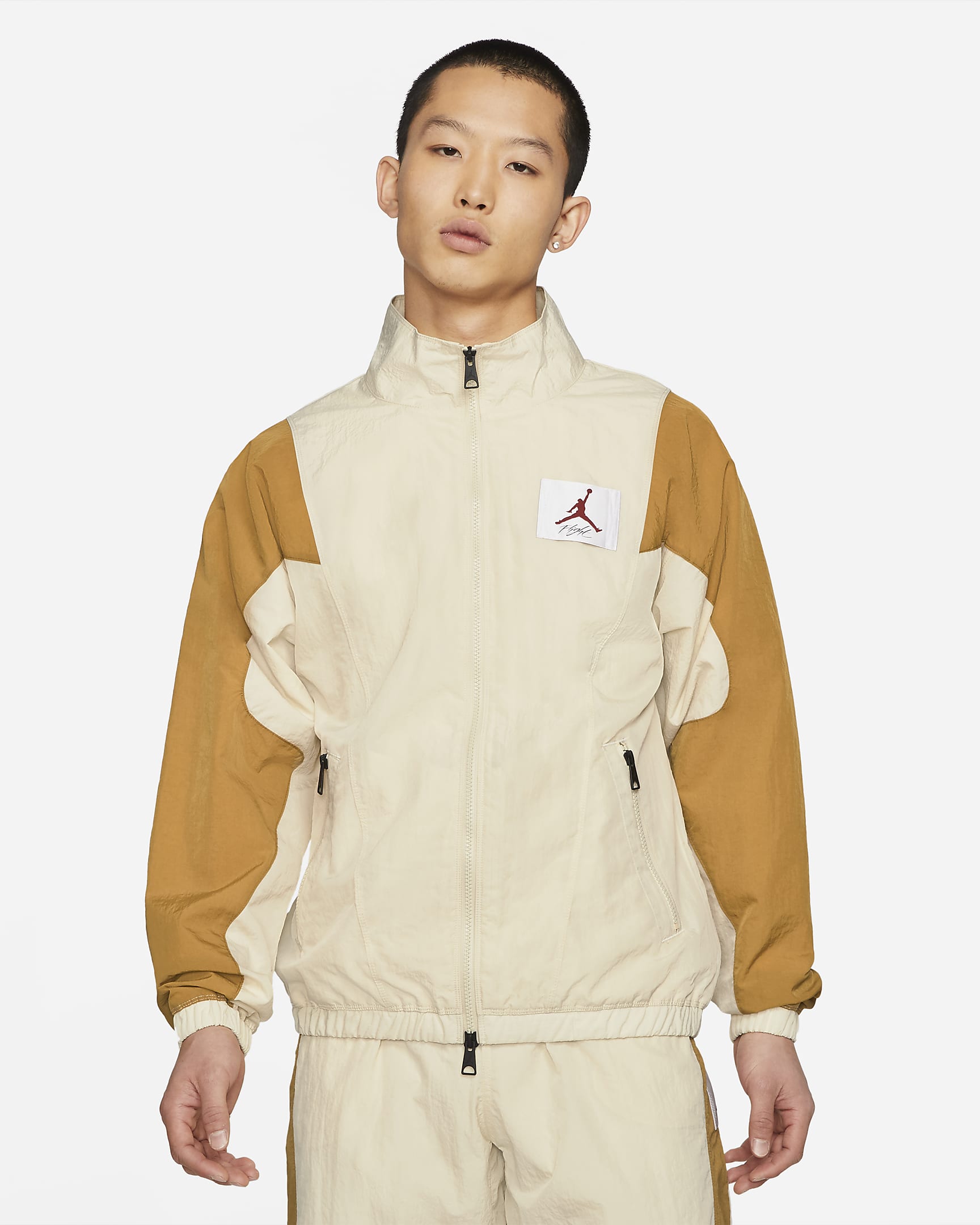 Jordan Flight Suit herrejakke - Beach/Wheat