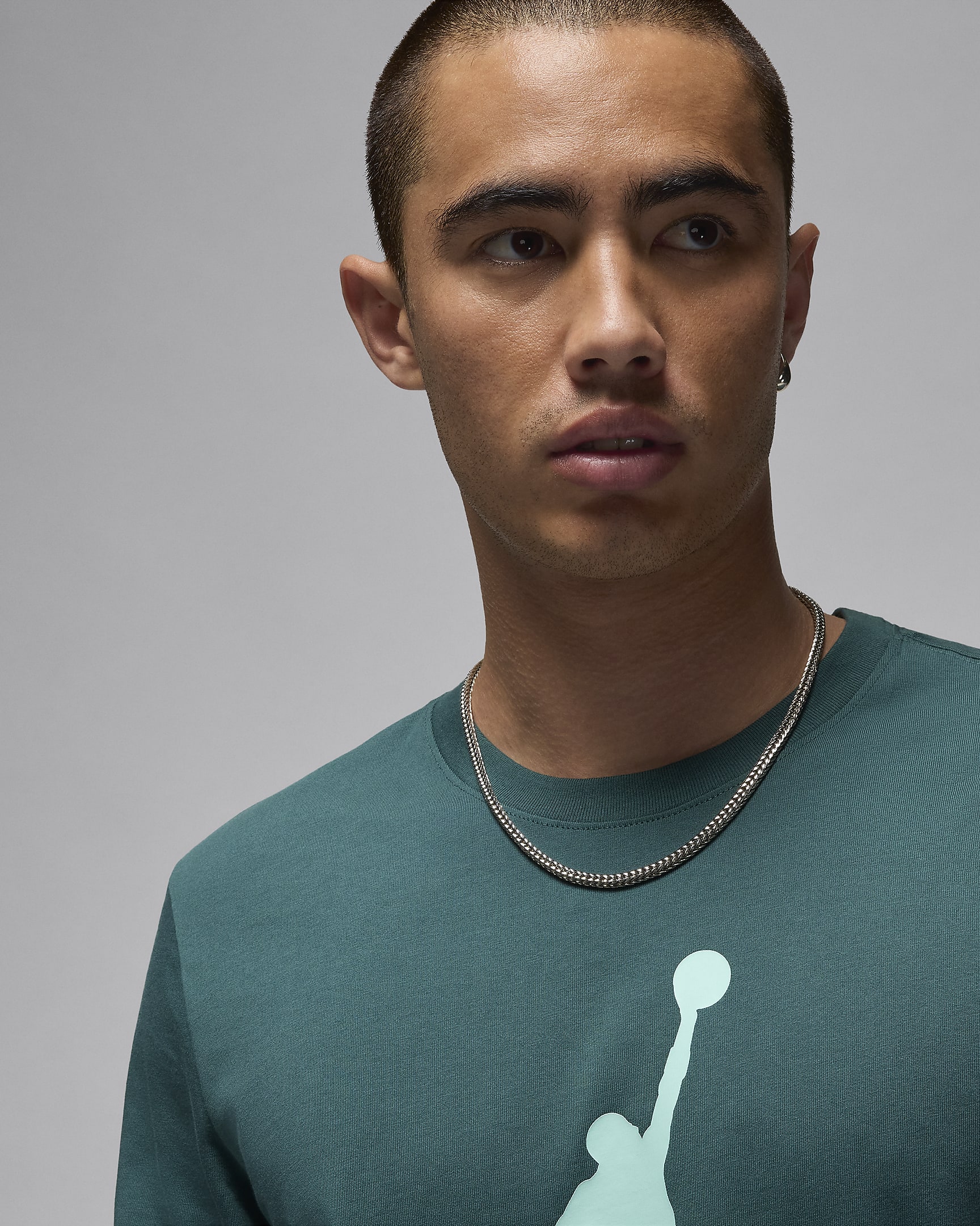 Jordan Jumpman Flight Men's T-Shirt - Oxidised Green/Light Dew