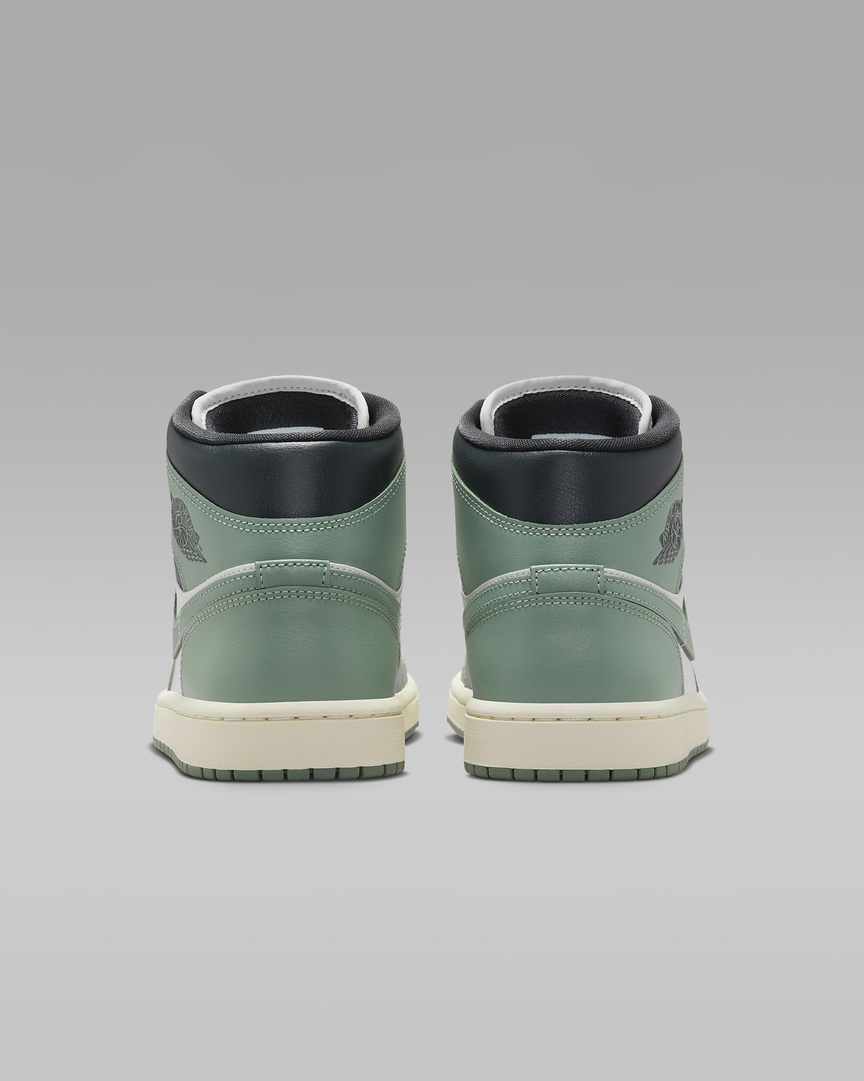 Scarpa Air Jordan 1 Mid - Sail/Antracite/Jade Smoke