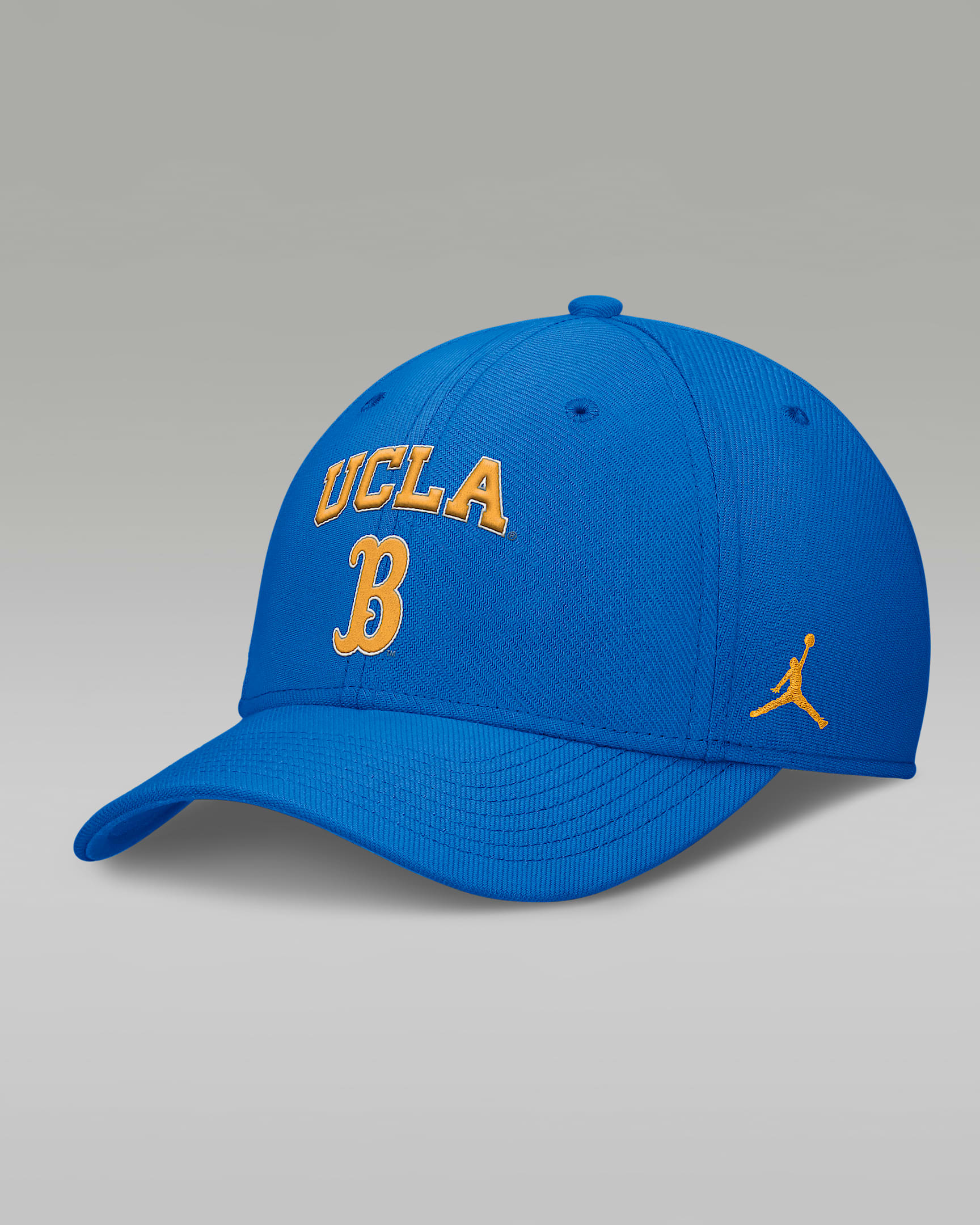 UCLA On-Field Rise Swoosh Men's Jordan Brand Dri-FIT College Hat - Blue