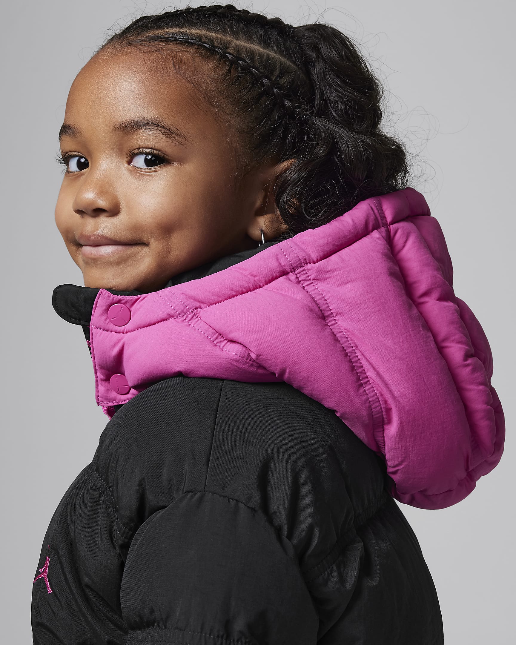 Jordan Younger Kids' Heaviest Weight Puffer - Black