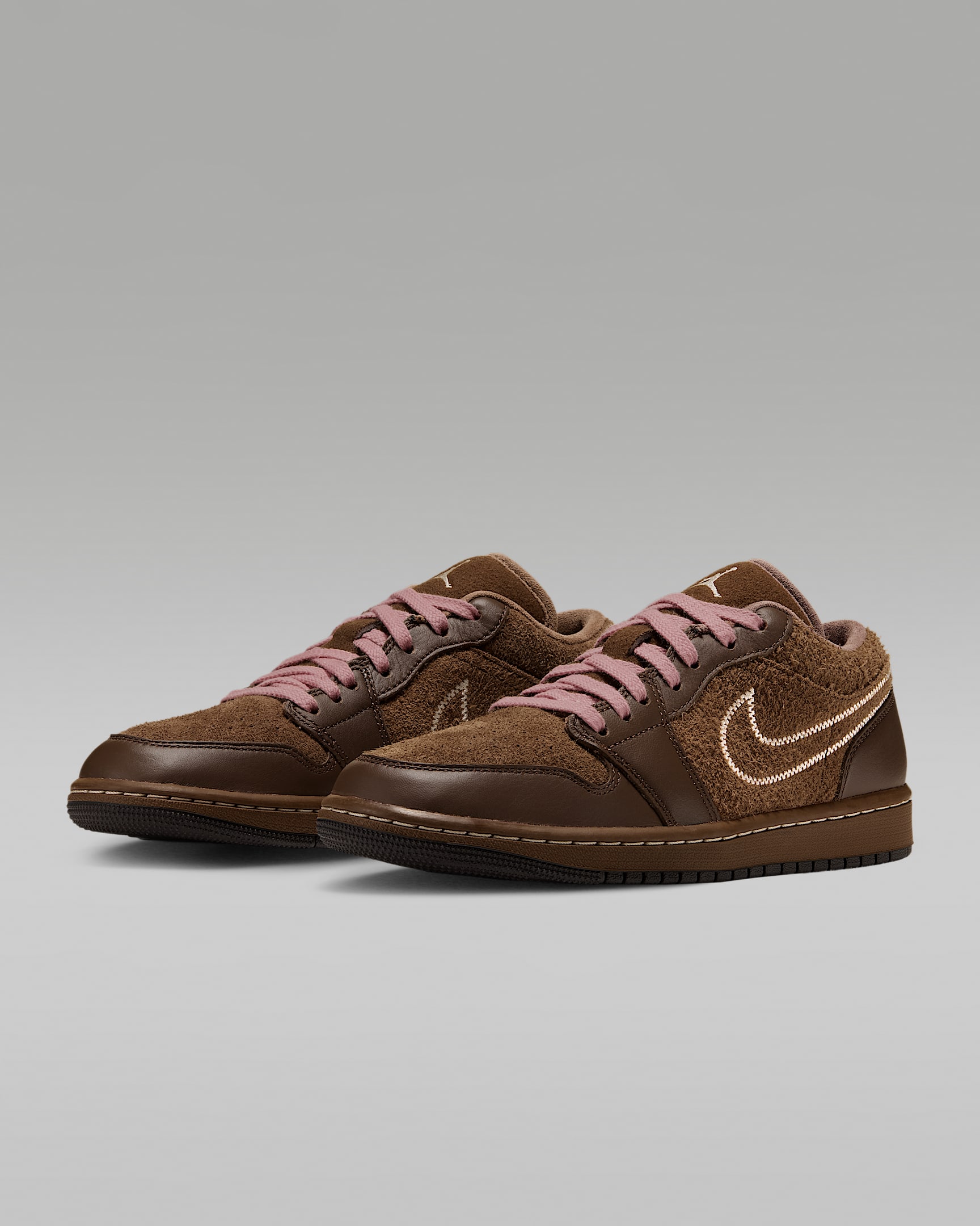 Air Jordan 1 Low SE Women's Shoes - Cacao Wow/Rust Pink/Velvet Brown/Pearl White