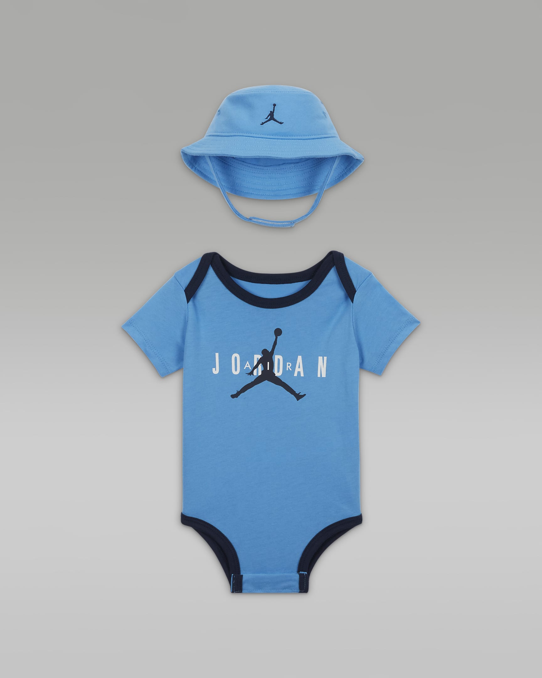 Jordan Jumpman Bucket Hat and Bodysuit Set Baby Bodysuit Set. Nike.com