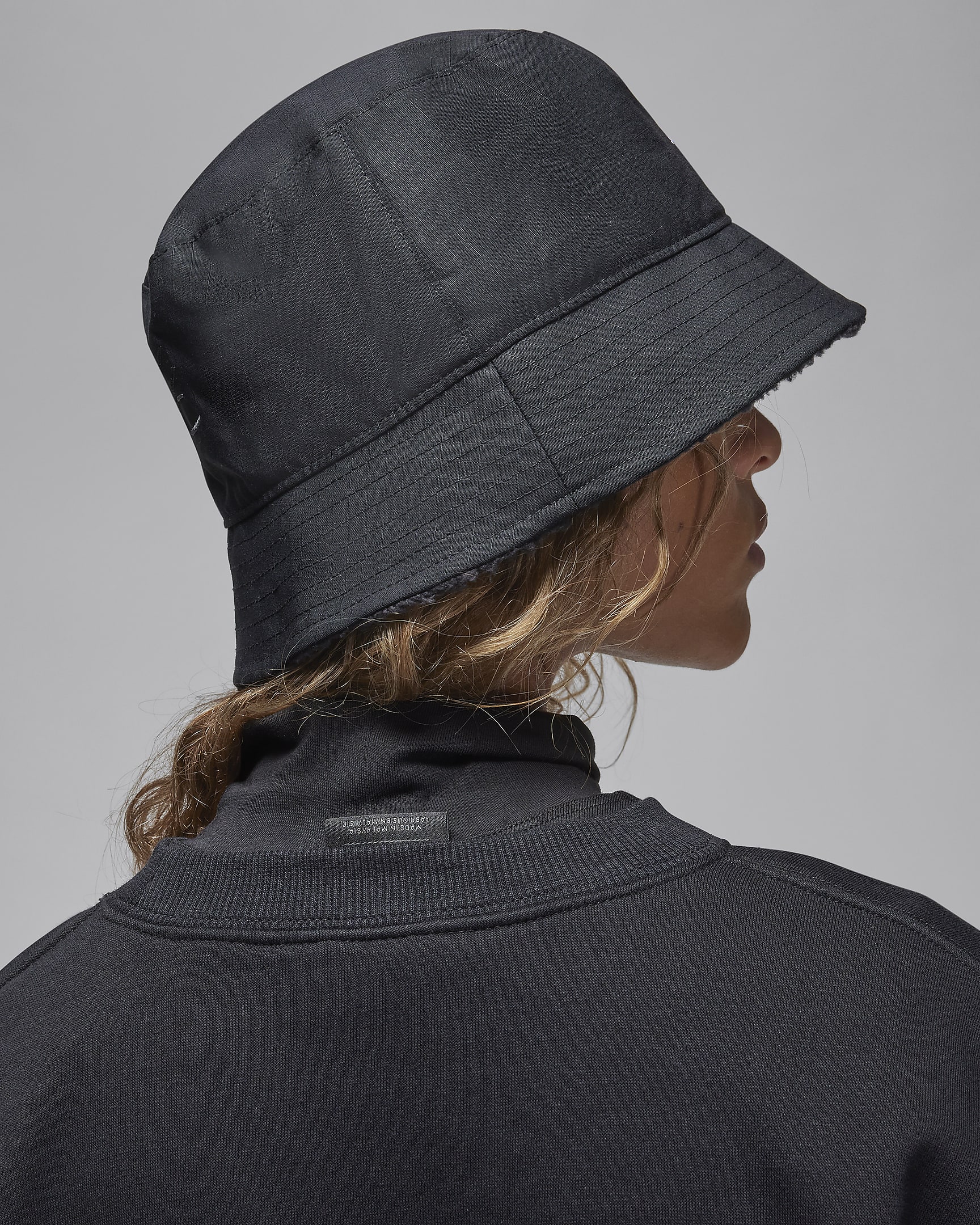 Jordan Apex Winter Bucket Hat - Black/Anthracite/White