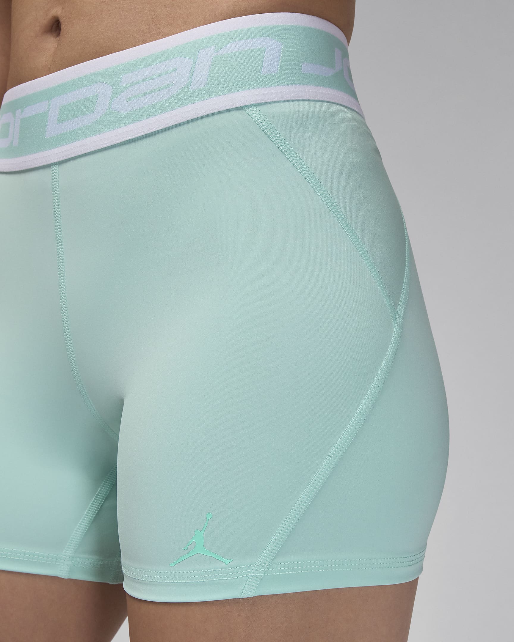 Jordan Sport Women's 13cm (approx.) Shorts - Light Dew/Hyper Turquoise