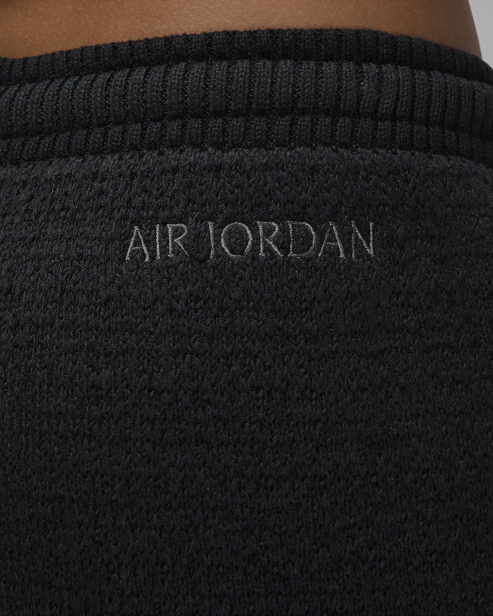 Air Jordan Women's Knit Shorts - Off-Noir