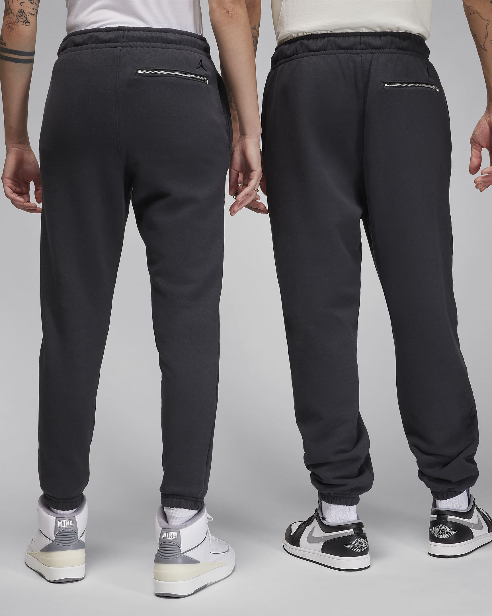 Jordan Wordmark Men's Fleece Pants - Off Noir