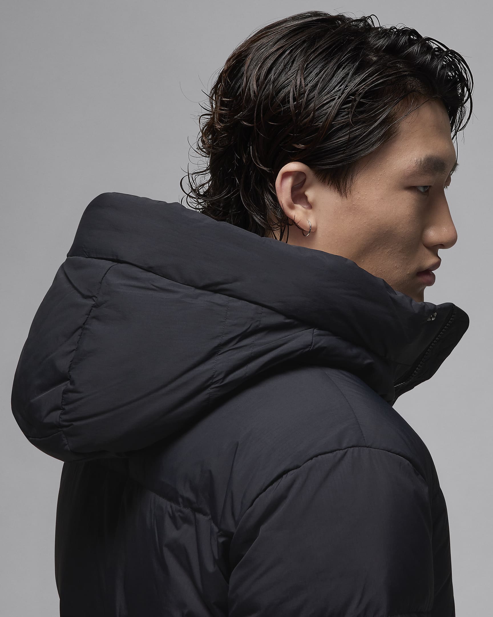 Jordan Flight Men's Down Parka - Black