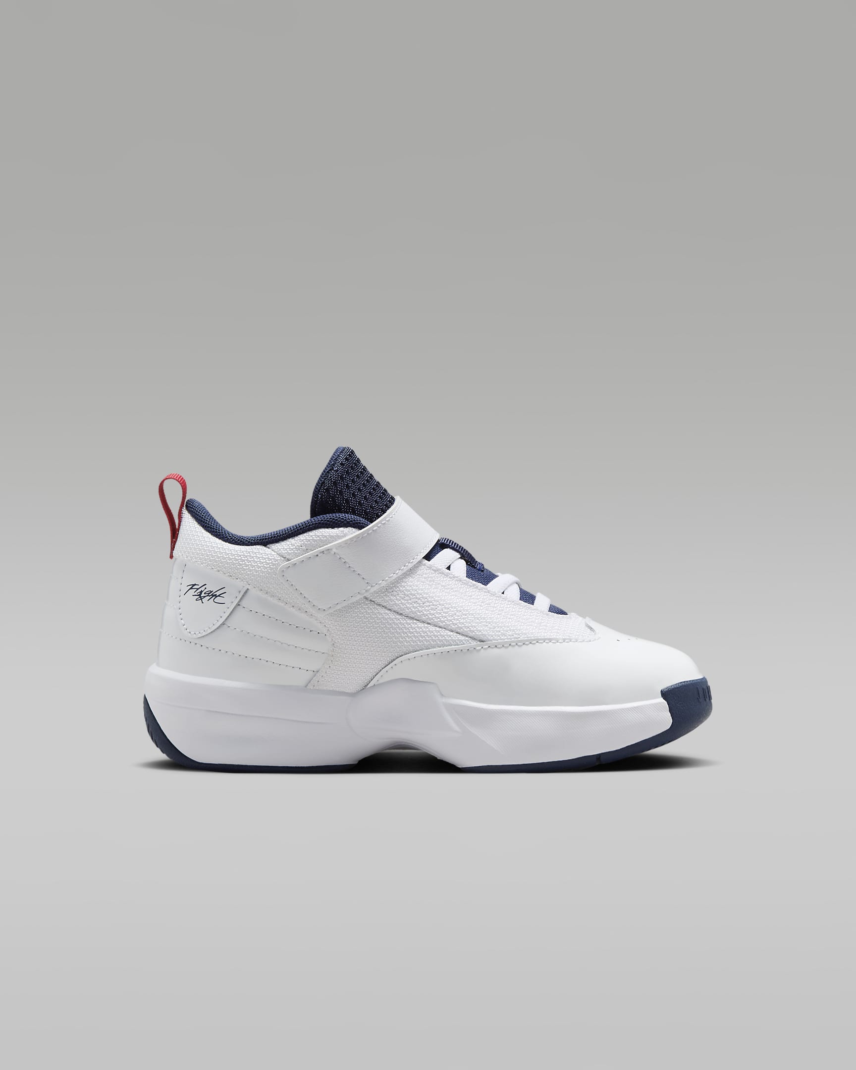 Jordan Max Aura 6 Little Kids' Shoes - White/Varsity Red/Midnight Navy