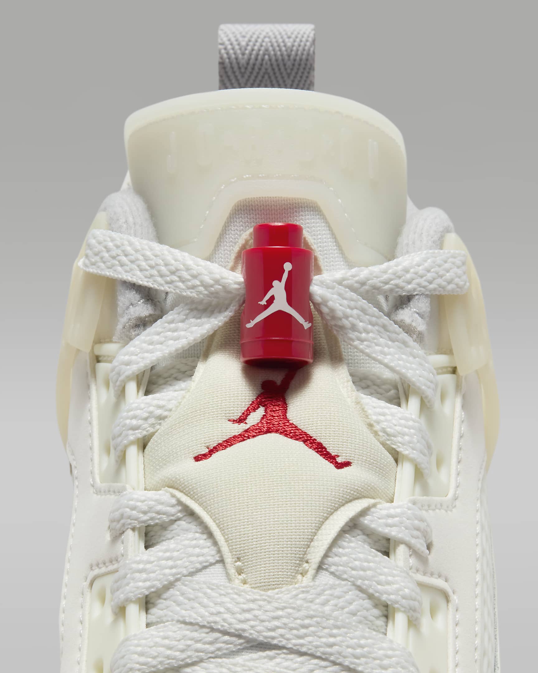 Jordan Spizike 低筒大童鞋款 - Sail/Coconut Milk/Sandstone/University Red