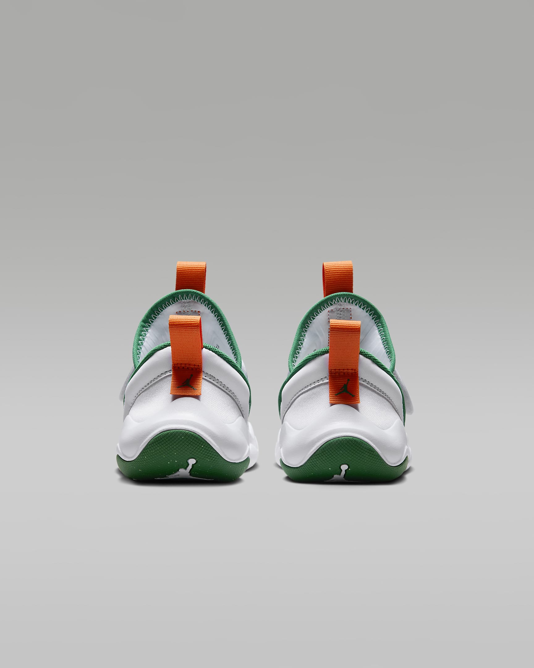 Jordan 23/7 Little Kids' Shoes - Football Grey/White/Orange Blaze/Pine Green