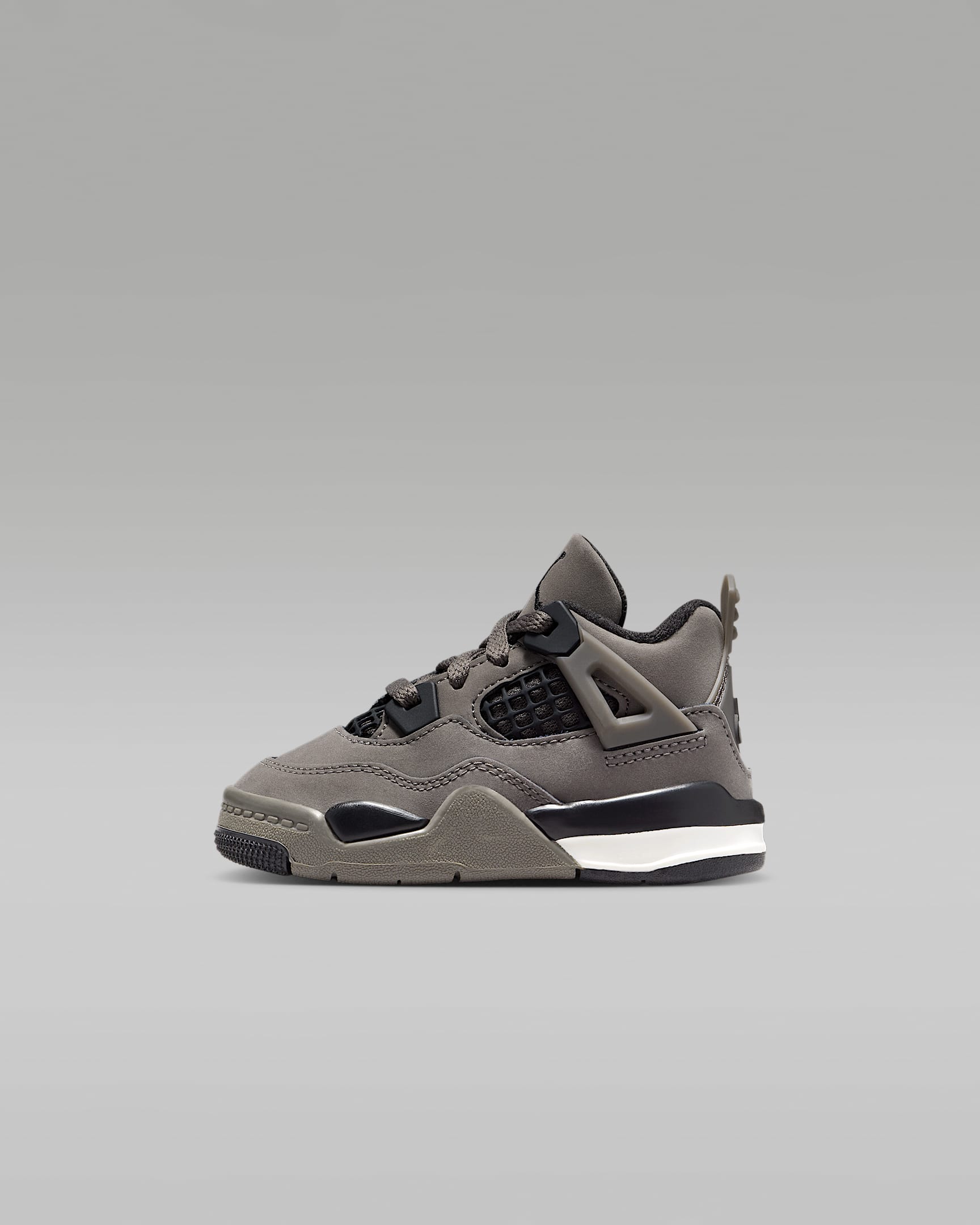 Jordan 4 Retro "Cave Stone and Black" Baby/Toddler Shoes - Cave Stone/Phantom/Black