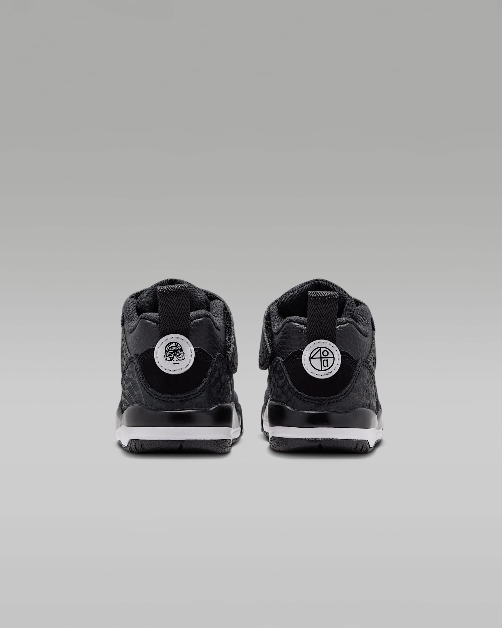 Jordan Spizike Low Baby/Toddler Shoes - Black/White/Anthracite/White