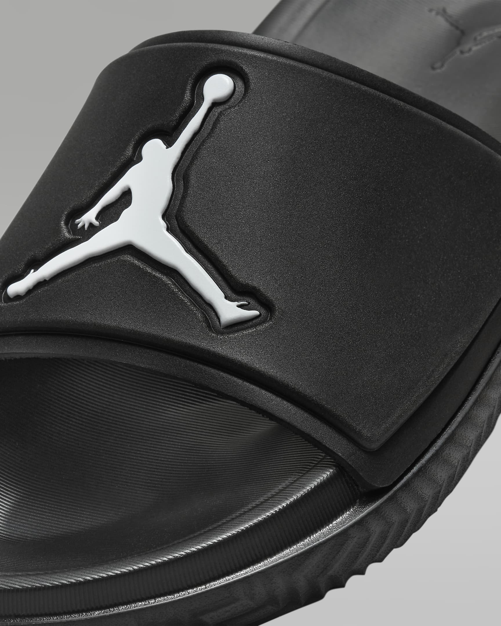 Jordan Jumpman Older Kids' Slides - Black/White