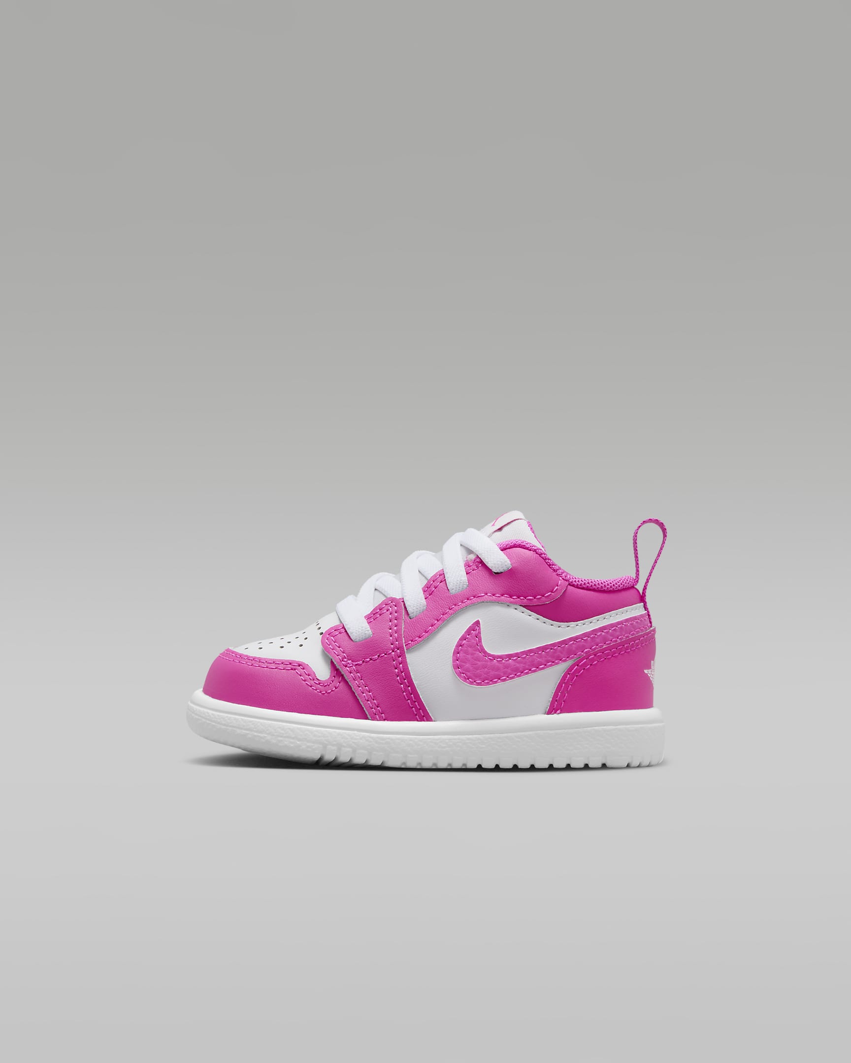 Buty dla niemowląt i maluchów Jordan 1 Low Alt - Fire Pink/Biel/Iris Whisper