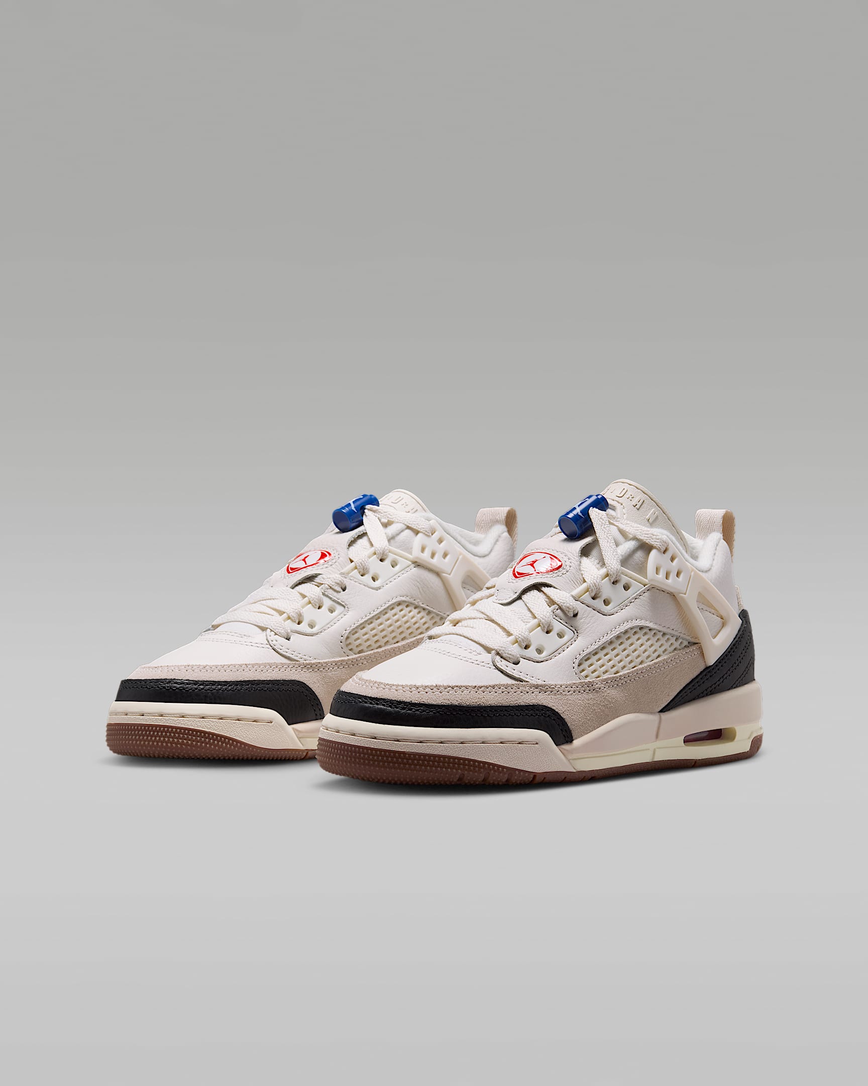 Jordan Spizike Low FC Older Kids' Shoes - Phantom/Sail/Old Royal/University Red