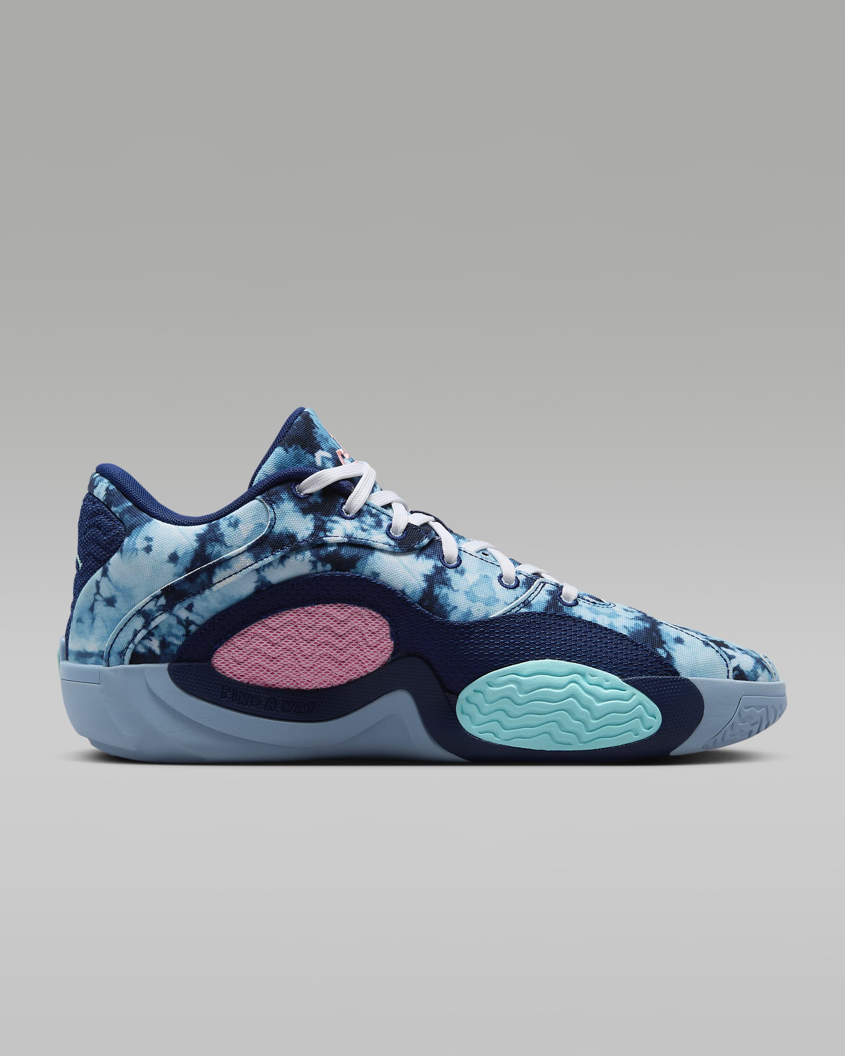 Tatum 2 PF Basketball Shoes - Blue Void/Leche Blue/Tropical Twist/Bleached Coral