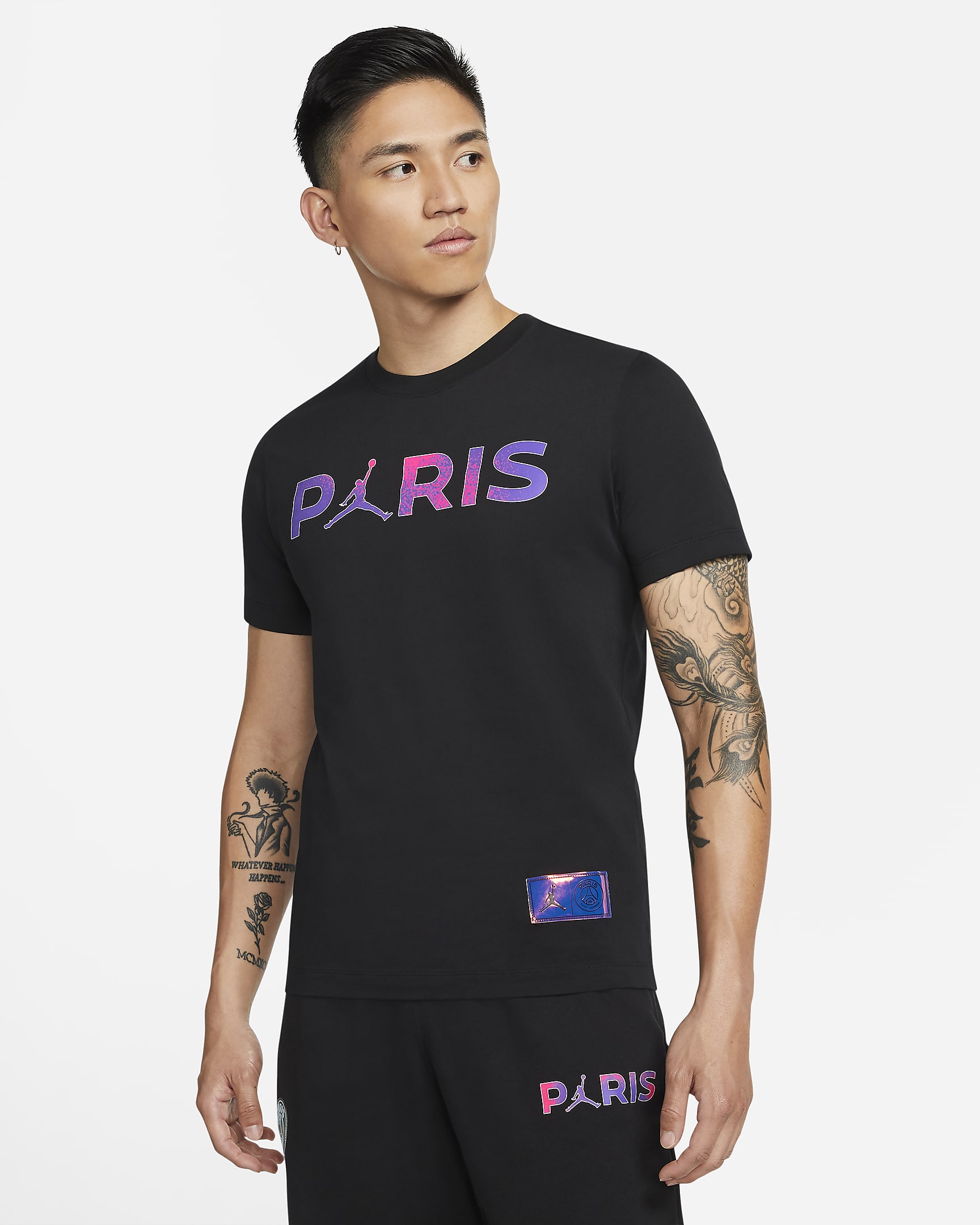 T-shirt Paris Saint-Germain - Uomo - Nero