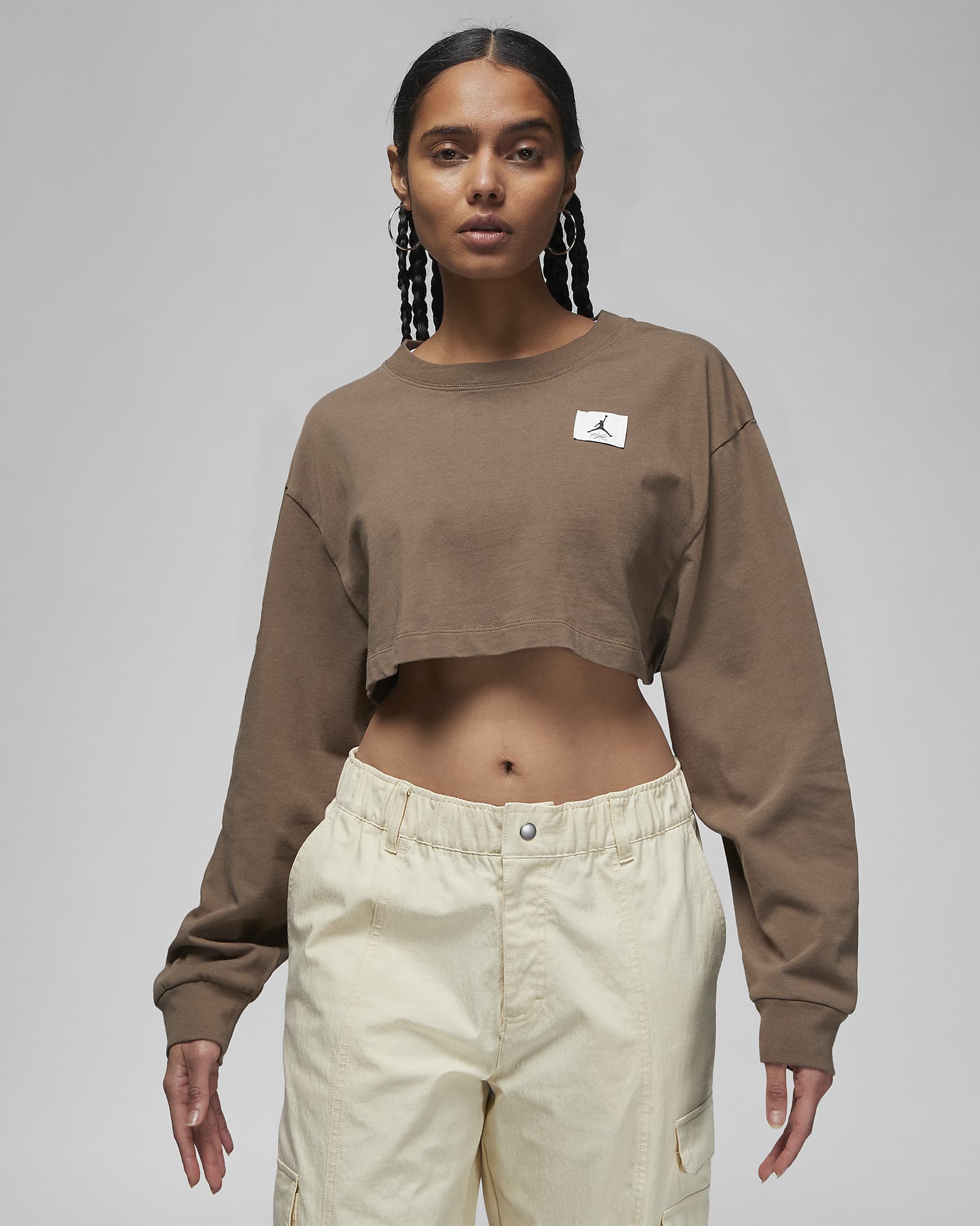 Jordan Women's LongSleeve Crop Top. Nike UK