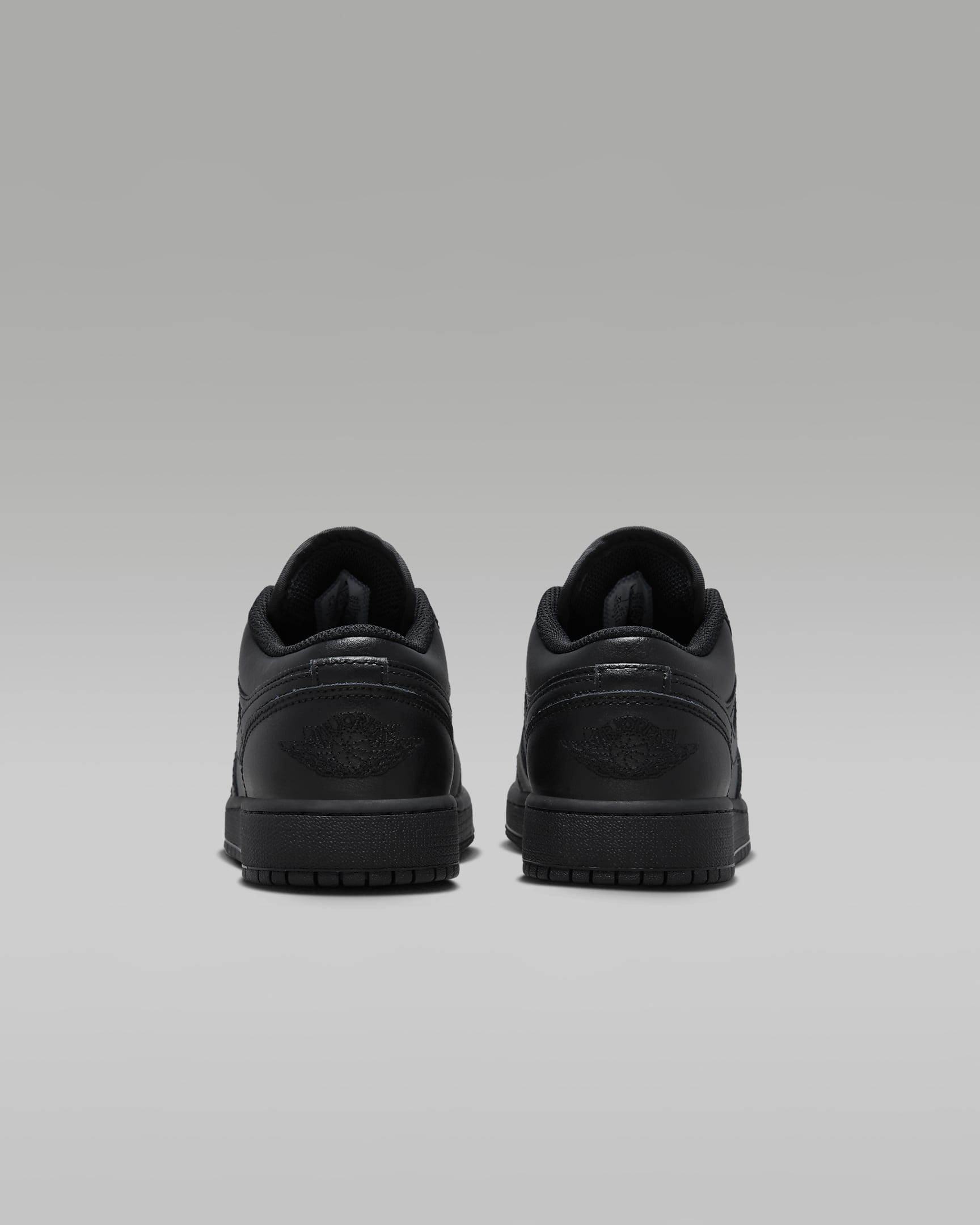 Chaussure Air Jordan 1 Low pour Enfant plus âgé - Noir/Noir/Noir