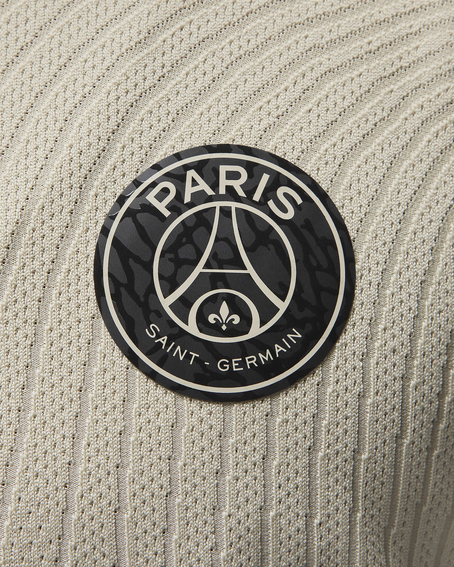 Paris Saint-Germain Strike Elite Derde Jordan Dri-FIT ADV voetbaltrainingstop voor heren - Stone/Stone/Iron Grey/Zwart