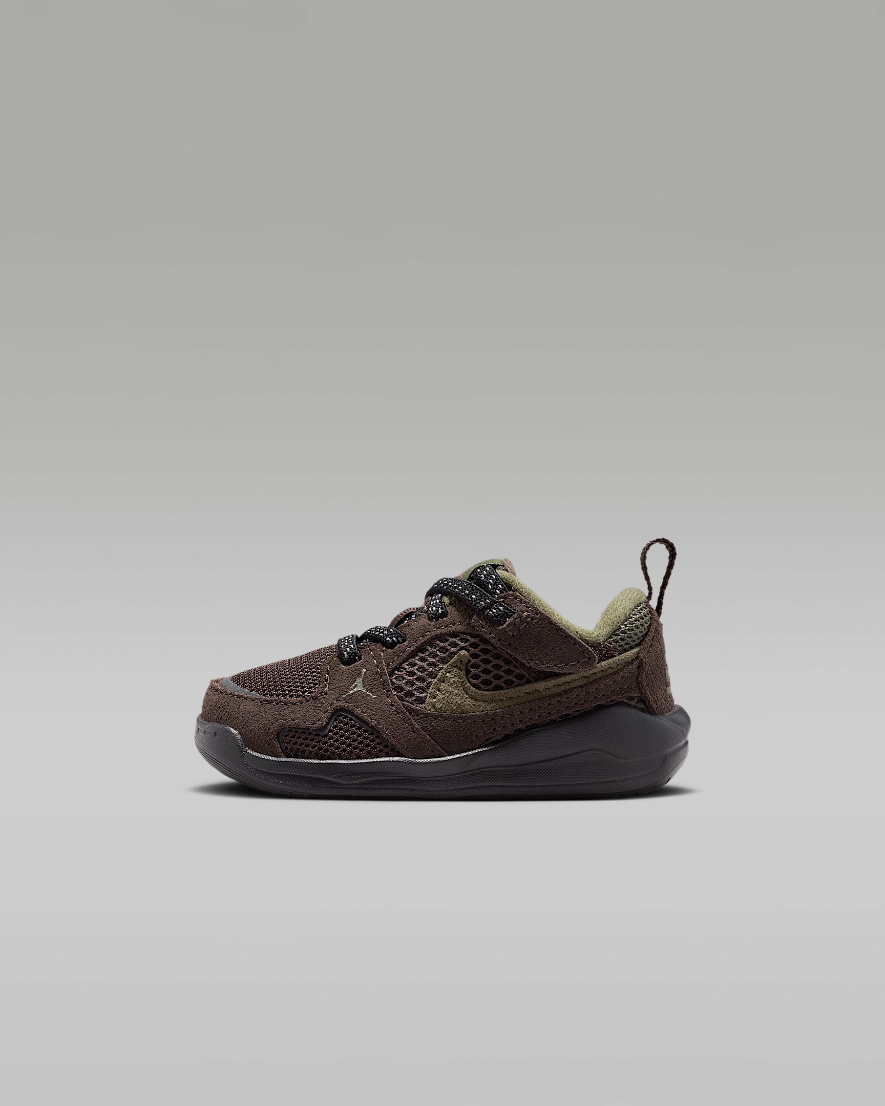 Jordan CMFT Era-sko til babyer/småbørn - Baroque Brown/sort/Gym Red/Medium Olive